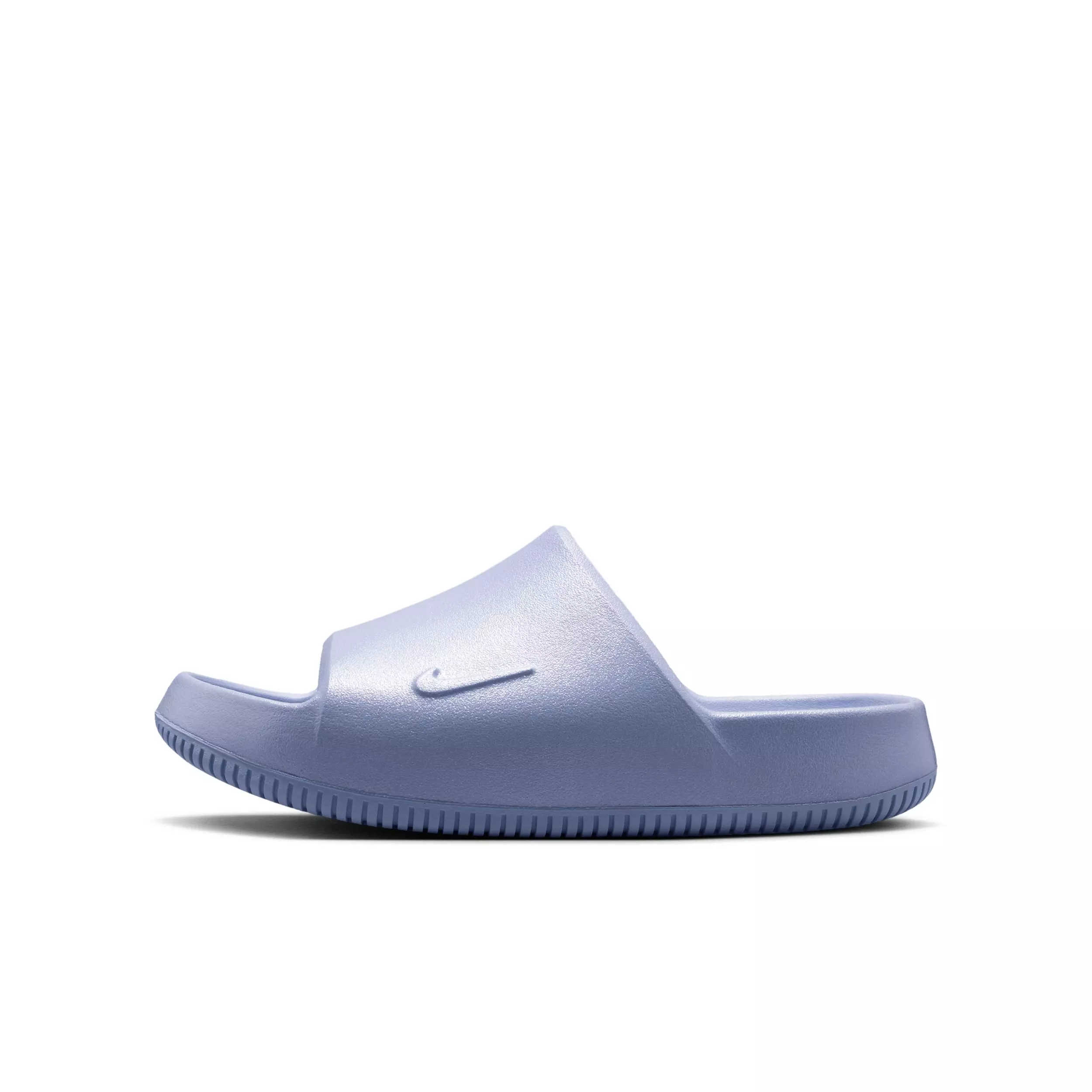 Nike Calm 2.0 Premium "Ghost/Ghost" Grade School Boys' Slide - GHOST/GHOST