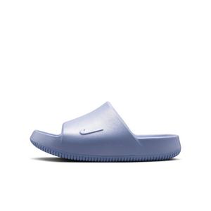 Nike Calm 2.0 Premium "Ghost/Ghost" Grade School Boys' Slide