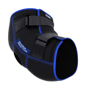 Shock Doctor Ice Recovery Compression Elbow Wrap - Black - BLACK
