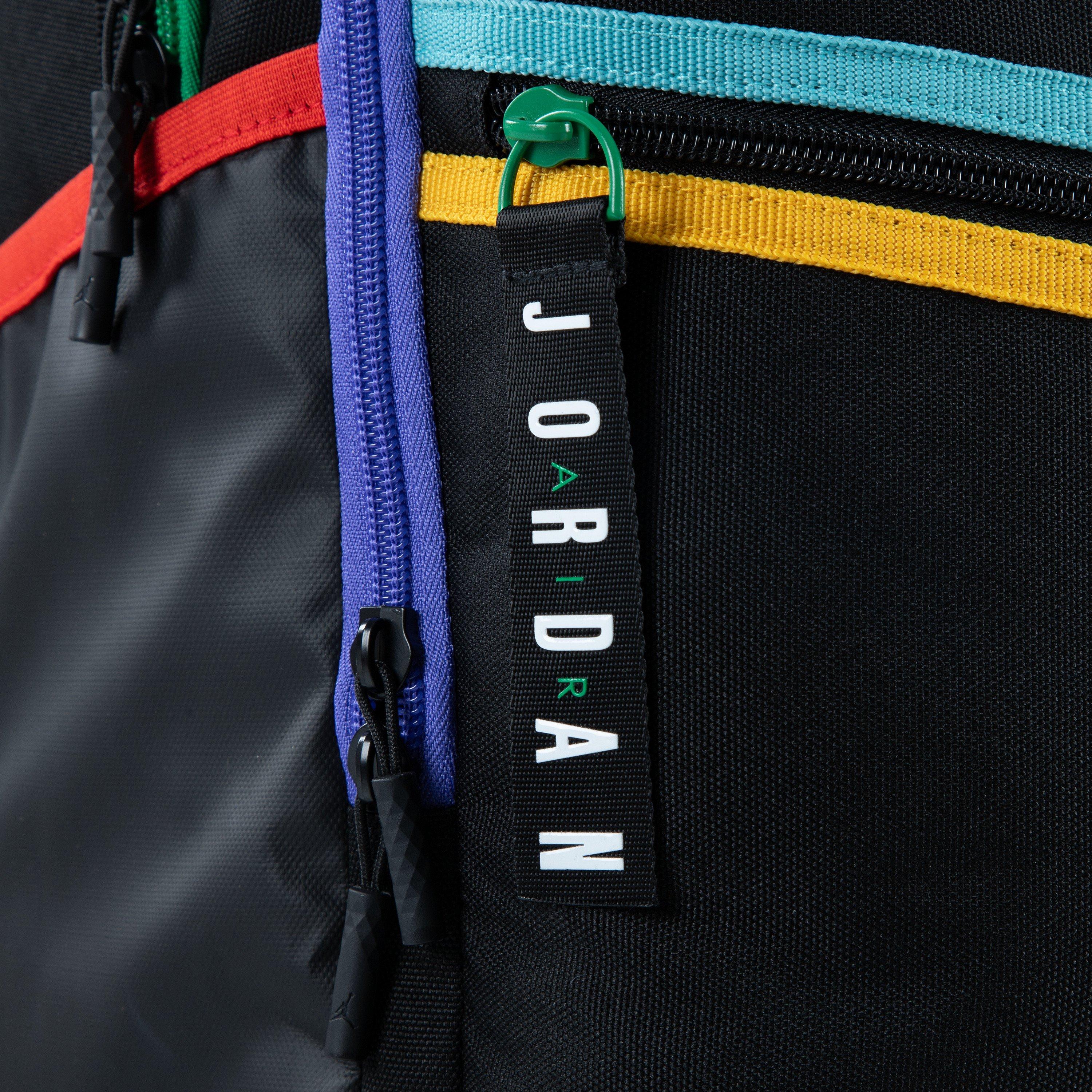 Jordan Air Patrol Backpack-Black/Multi - BLACK/MULTI Thumbnail View 10