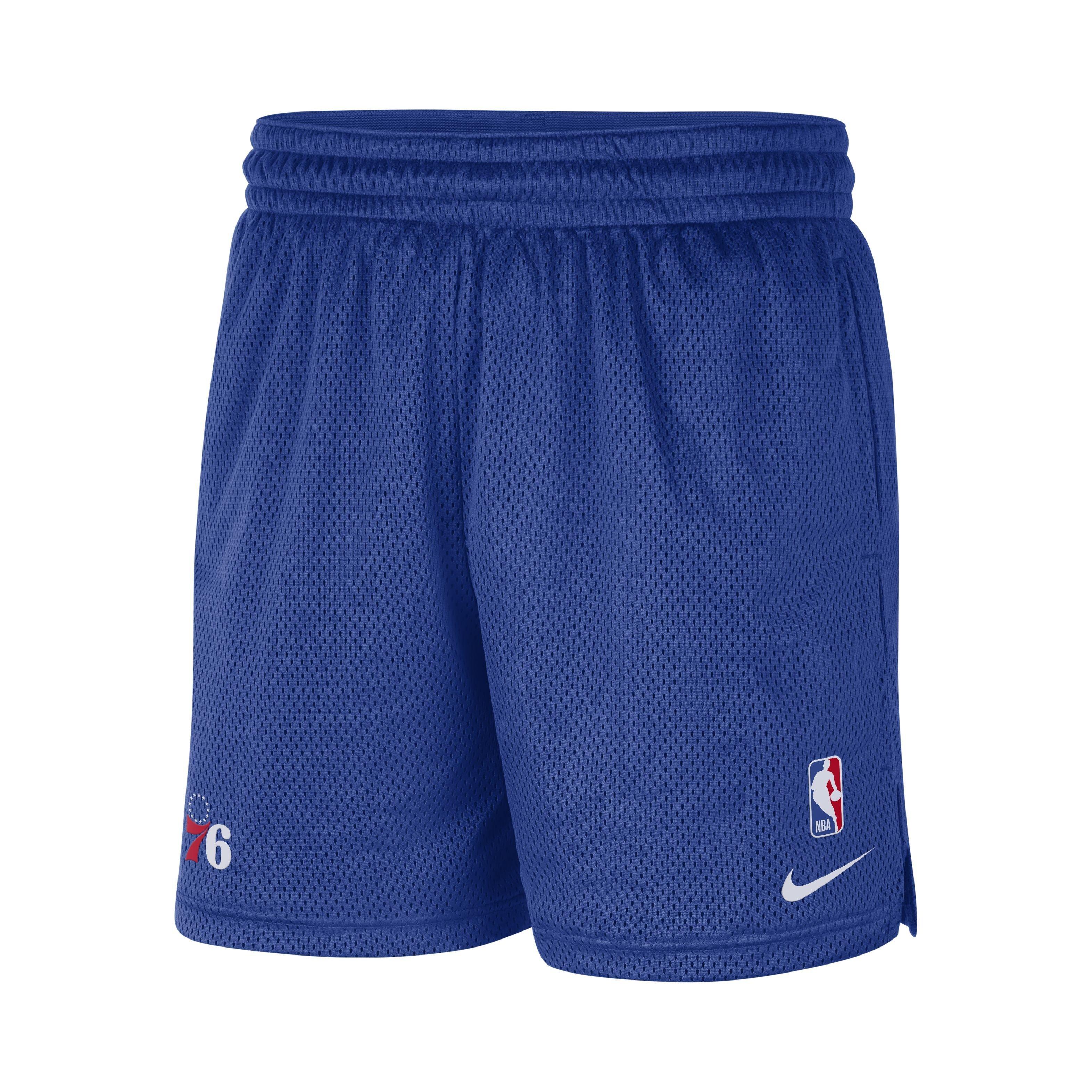 Nike Men's​ Philadelphia 76ers NBA Player Shorts-Blue