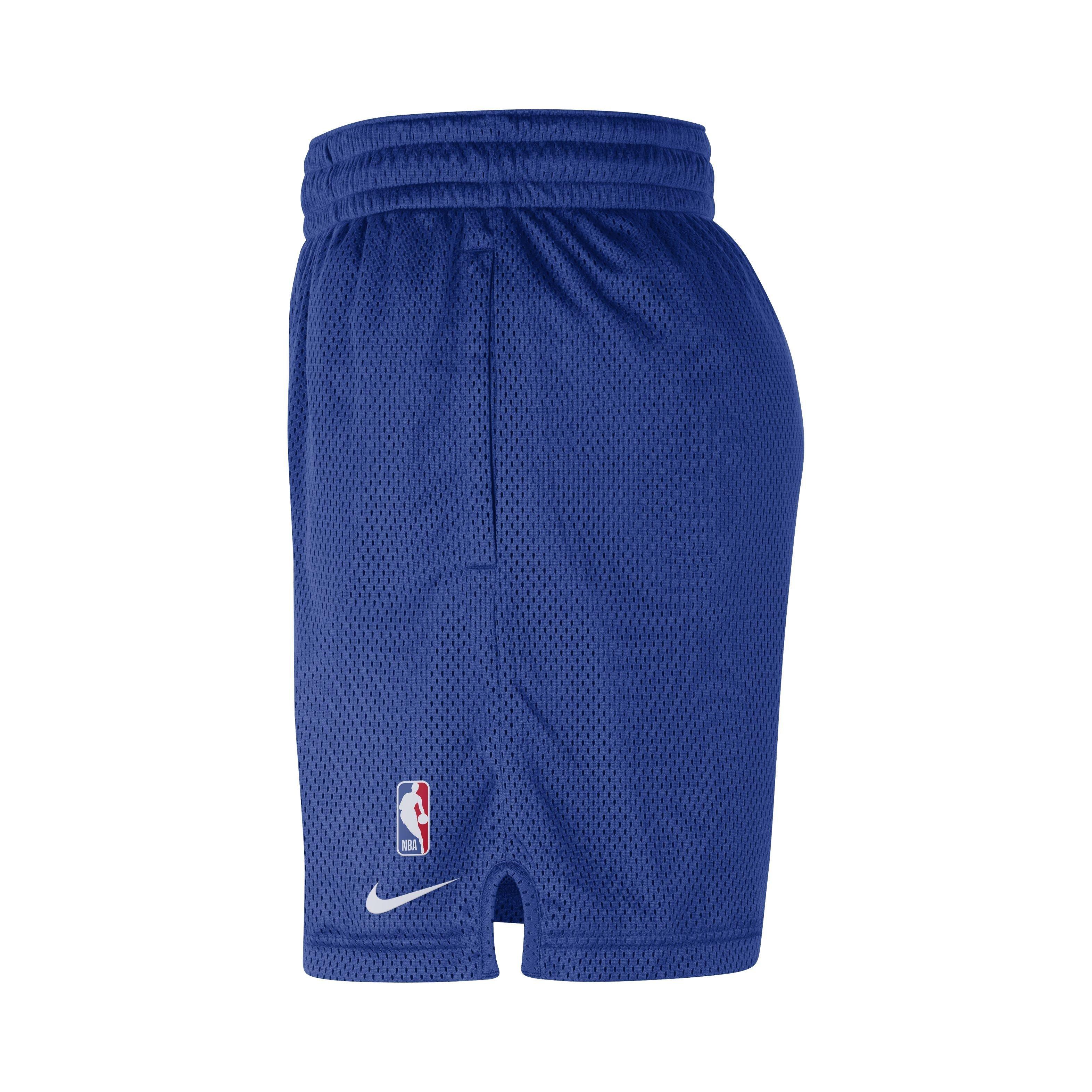 Nike Men's​ Philadelphia 76ers NBA Player Shorts-Blue