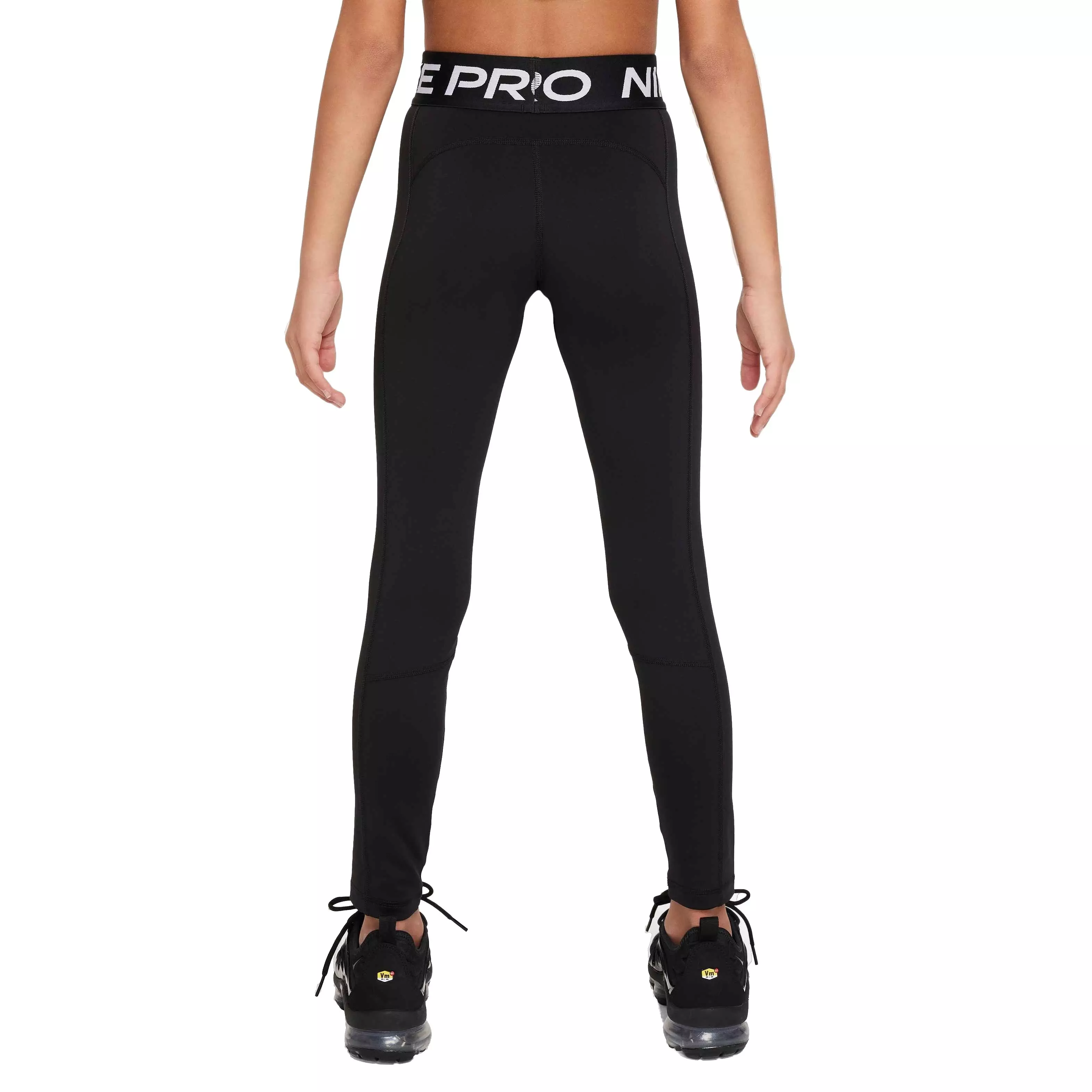 Nike Big Girls' Pro leak Protection: Period Dri-FIT Leggings -Black - BLACK