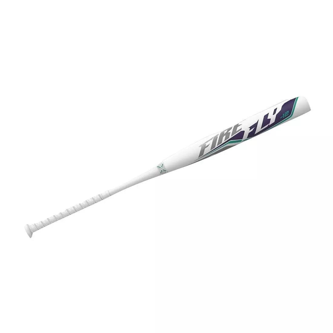Easton Firefly Fastpitch Softball Bat (-12) 2024 - WHITE/PURPLE