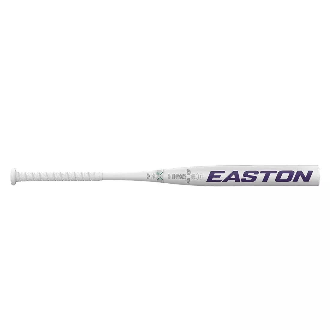 Easton Firefly Fastpitch Softball Bat (-12) 2024 - WHITE/PURPLE