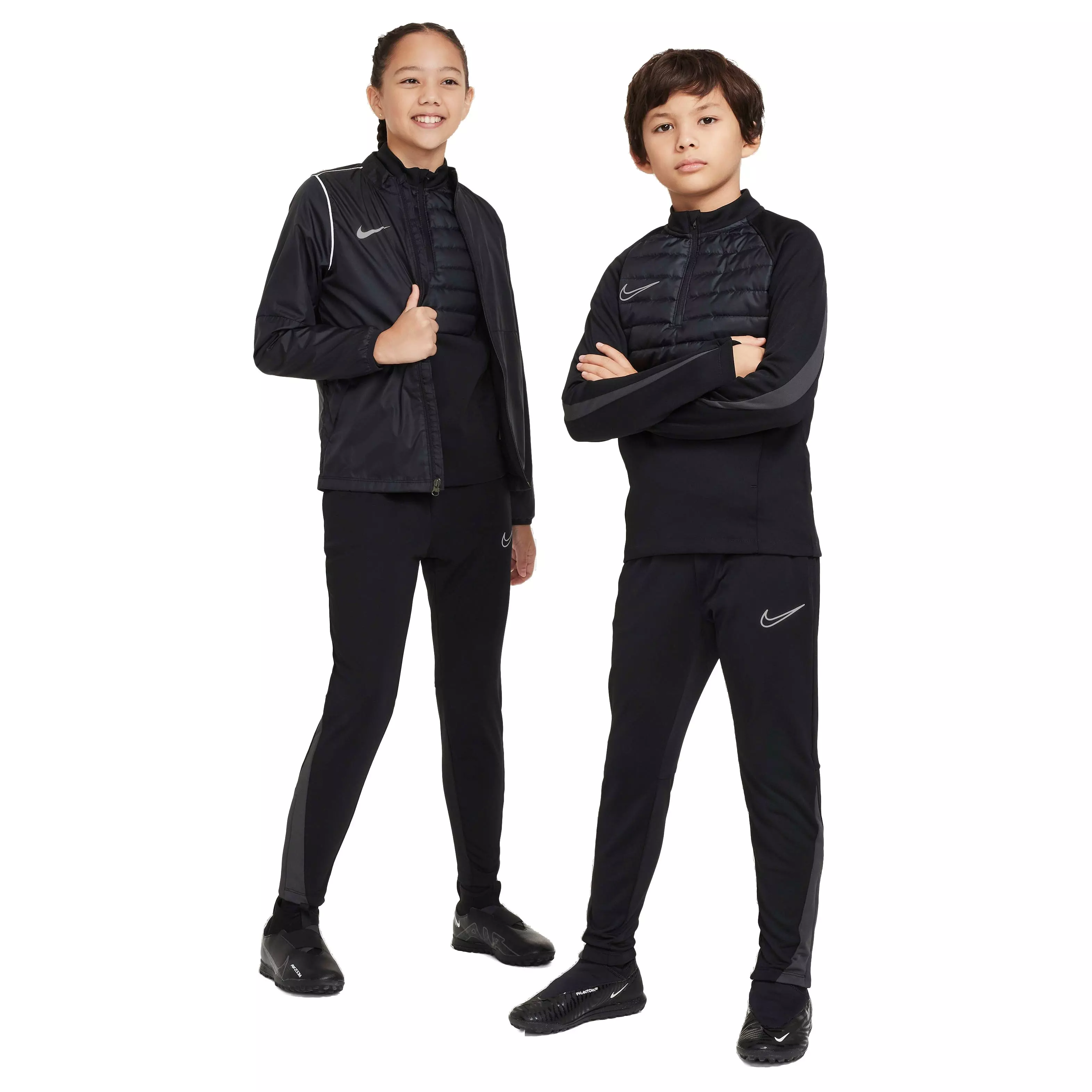 Nike Big Kids' Therma-FIT Academy Soccer Pants - BLACK