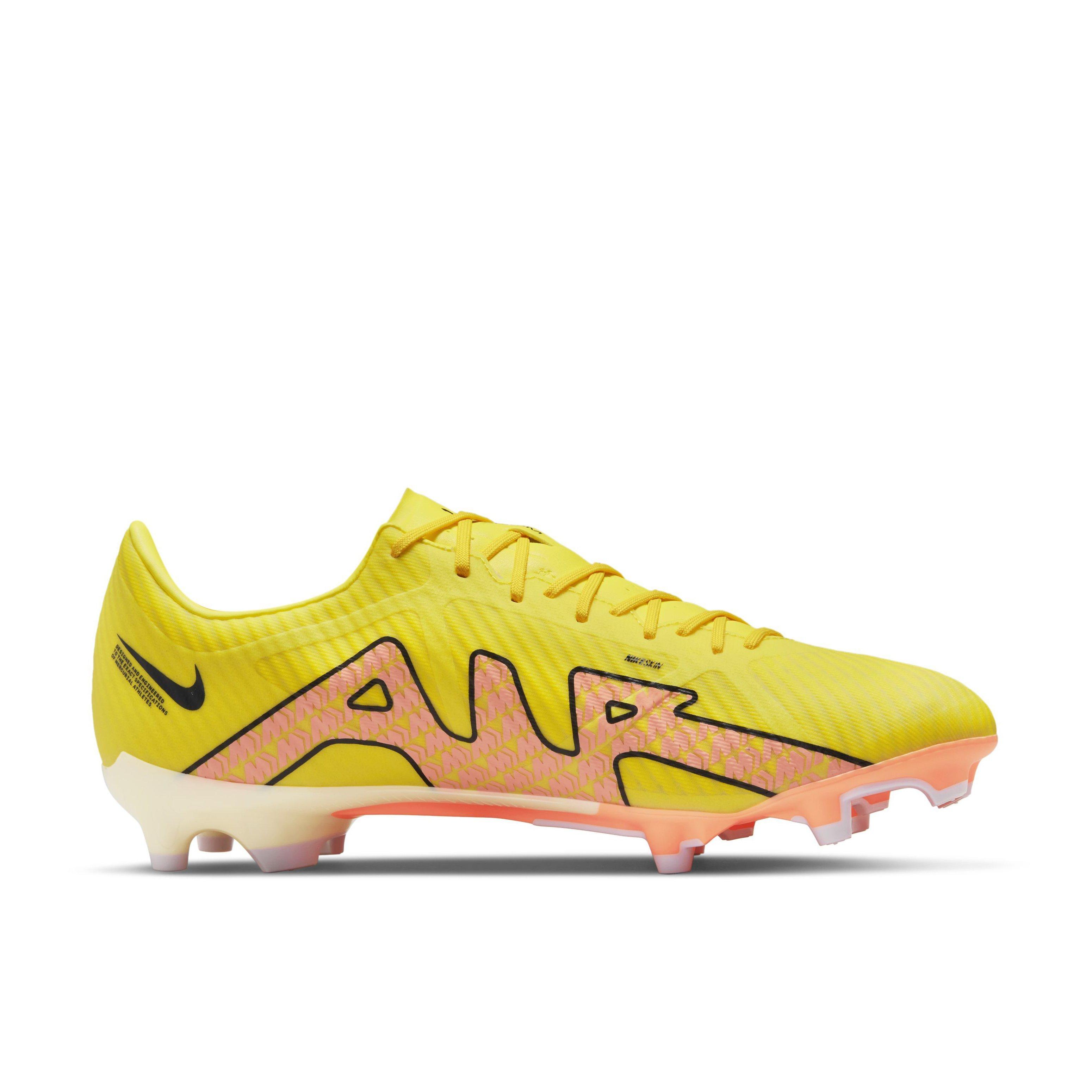 Nike Air Zoom Mercurial Vapor 15 Elite FG Soccer Cleat - Yellow  Strike/Black/Coconut Milk/Doll/Purple Pulse/Sunset Glow