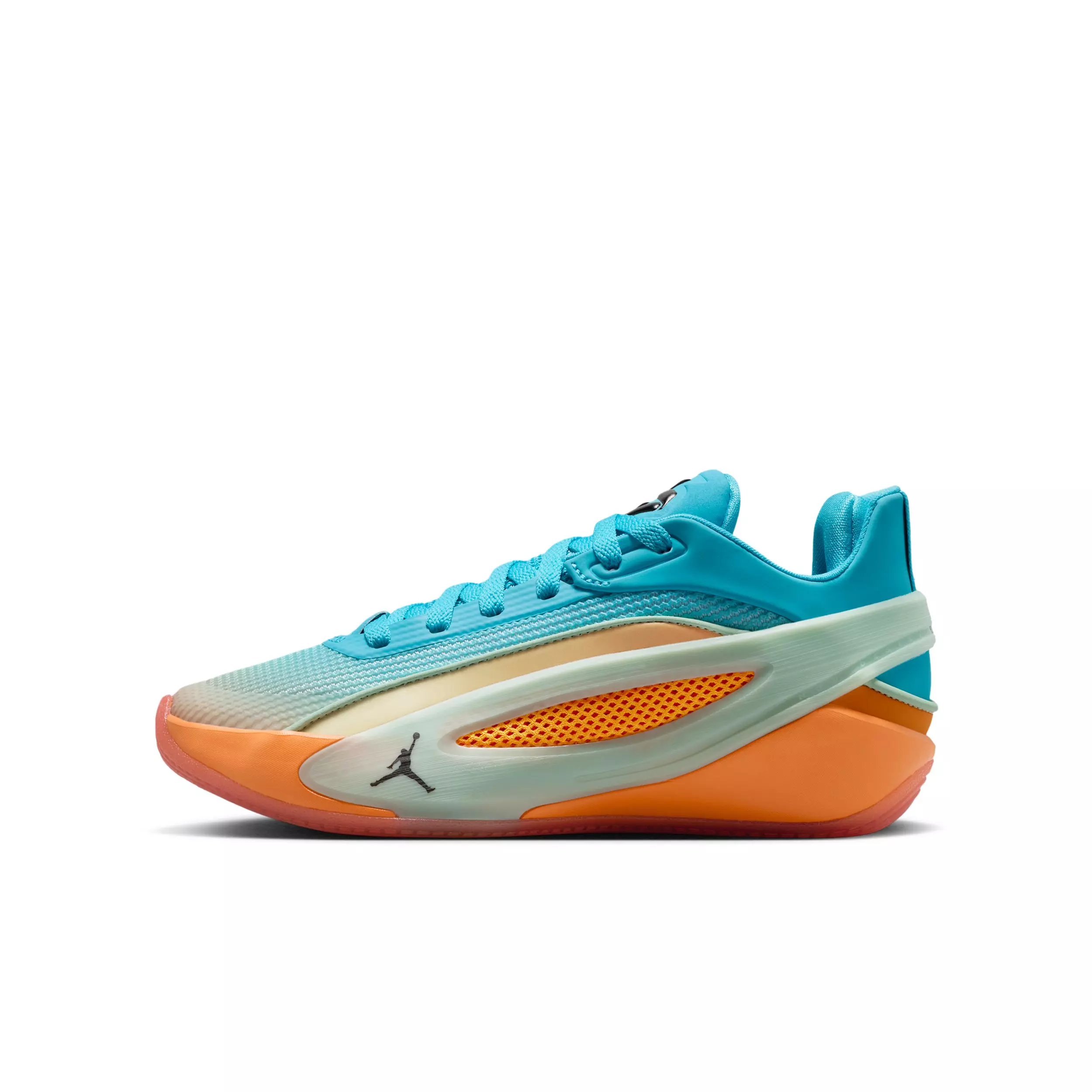 Jordan Luka 5 "Turquoise Blue" Grade School Kids' Basketball Shoe - MULTICOLOR/TURQUOISE/GREEN/BLUE