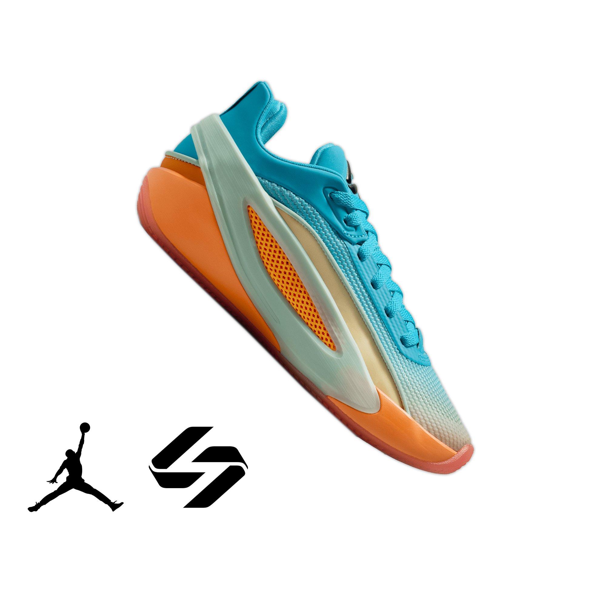 Jordan Luka 5 Grade School Kids' "Turquoise Blue" Basketball Shoe