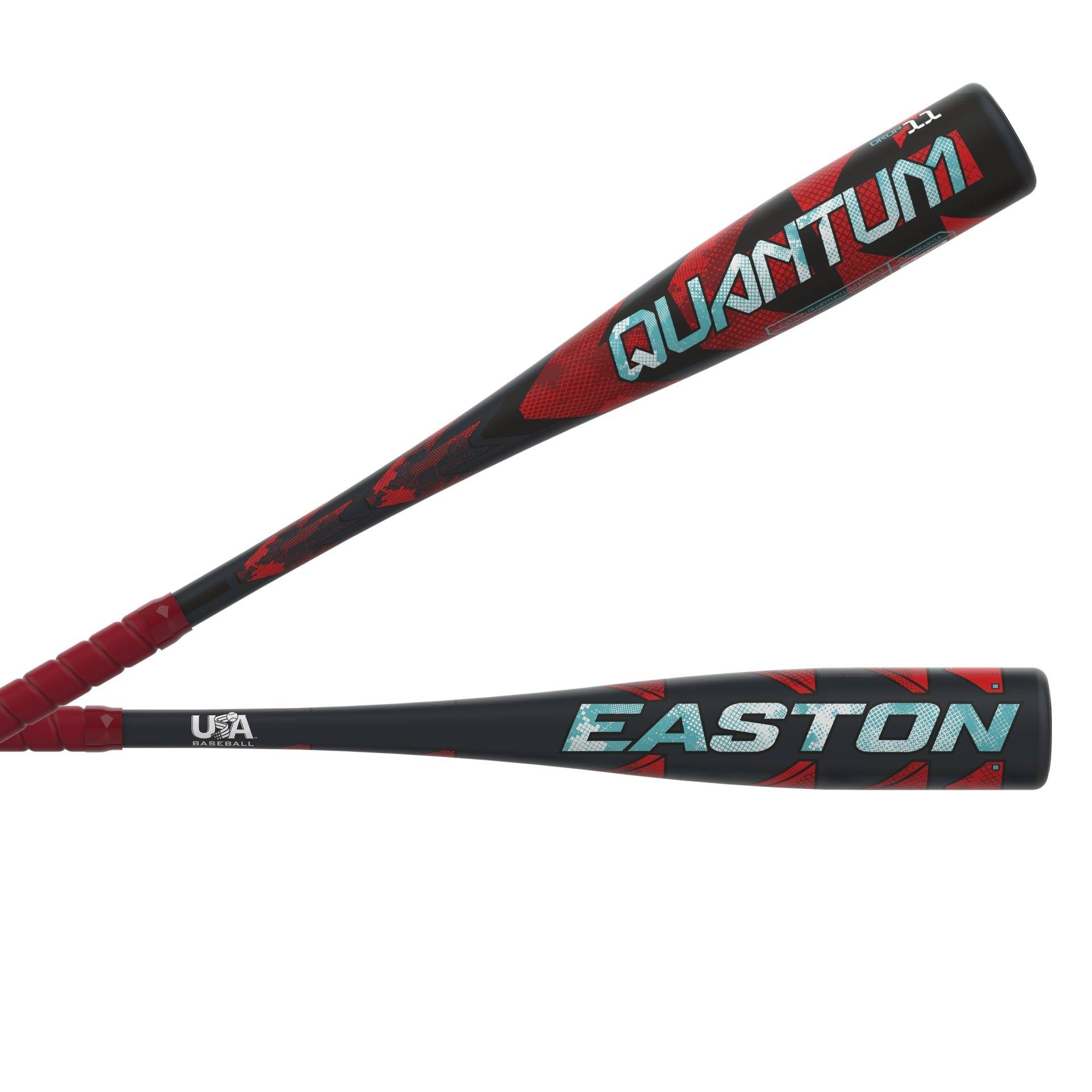 Easton Quantum 2 5/8" USA Youth Baseball Bat (-11) 2024 - RED/BLACK Thumbnail View 2