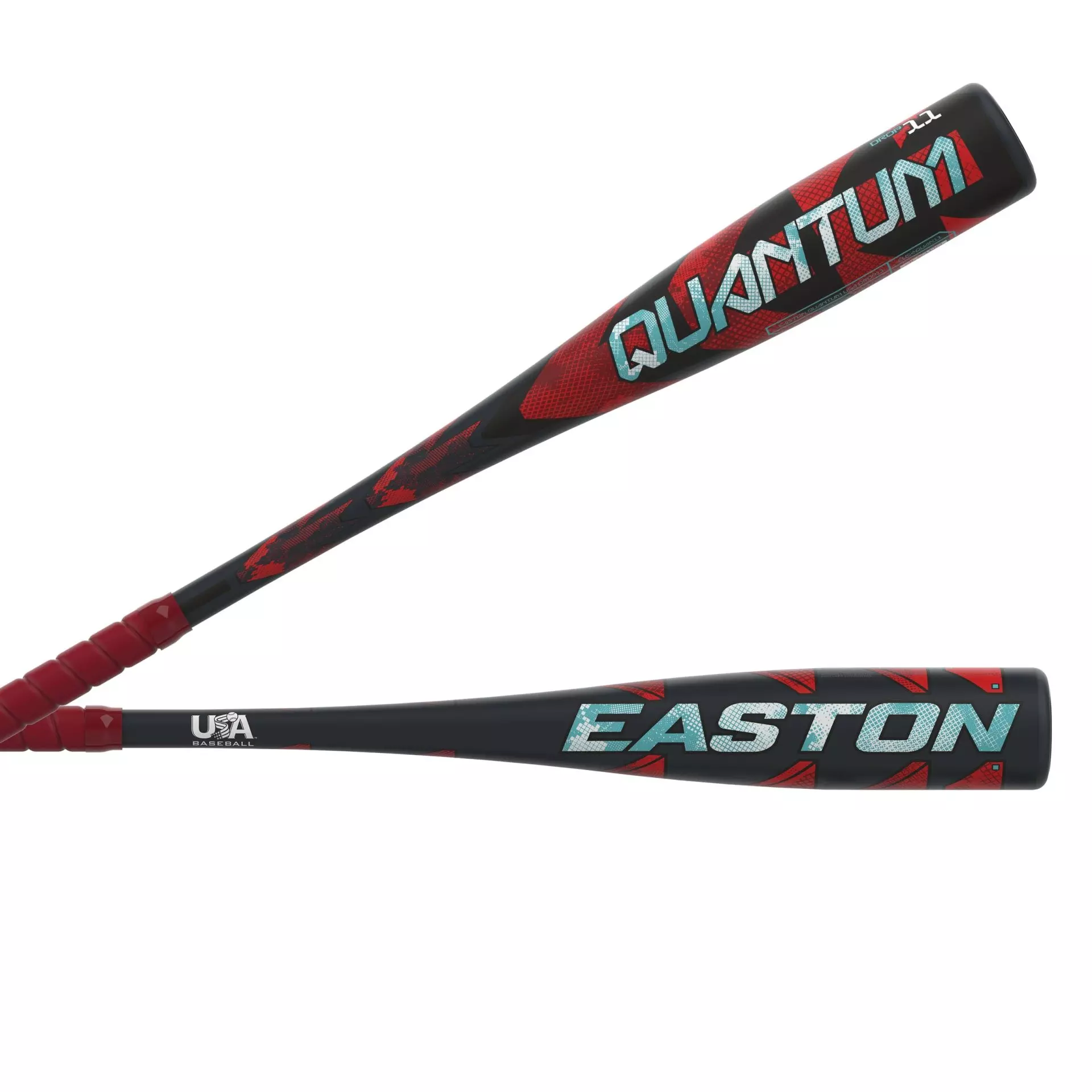 Easton Quantum 2 5/8" USA Youth Baseball Bat (-11) 2024 - RED/BLACK