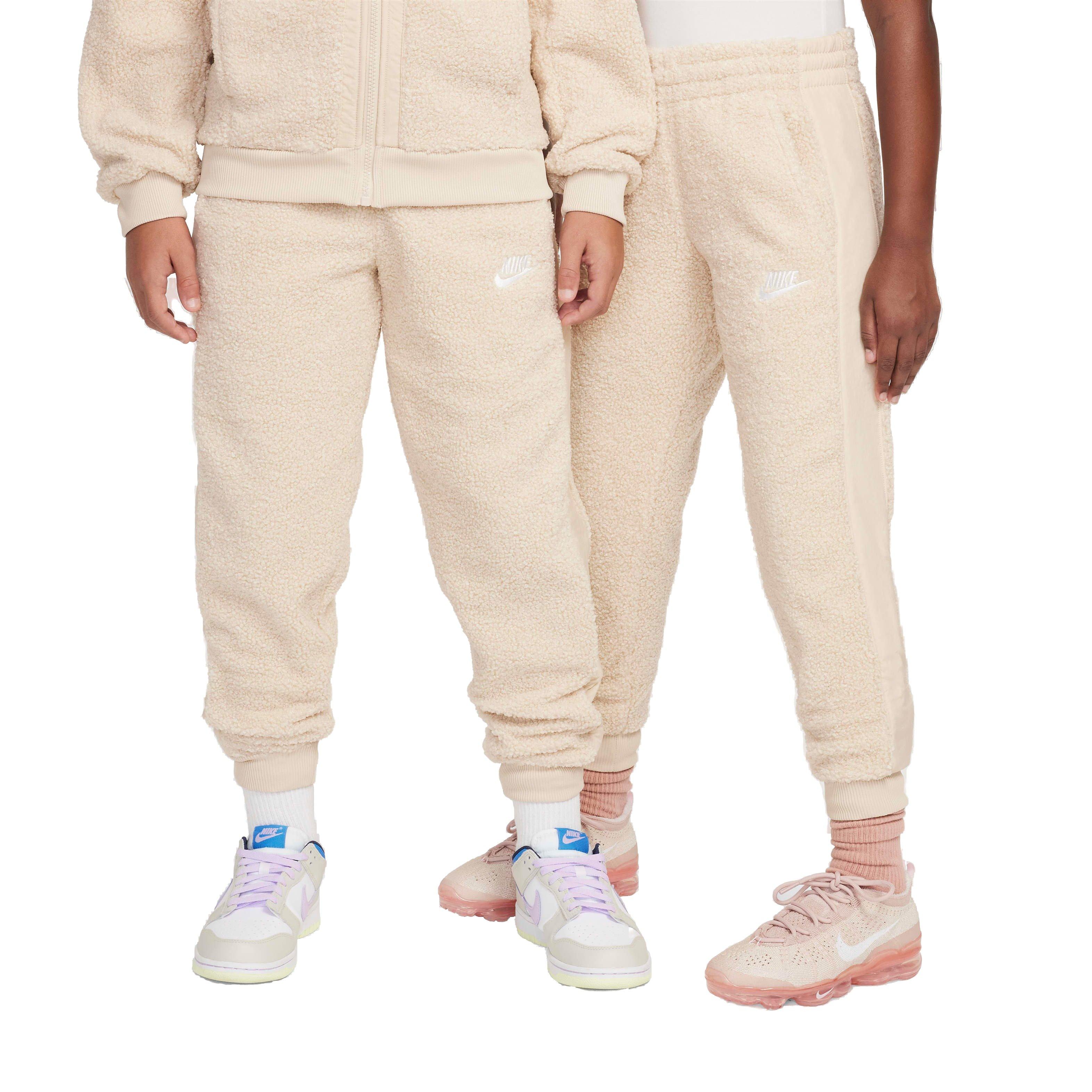 Nike Big Kids' Sportswear Club Fleece Winterized Pants - WHITE