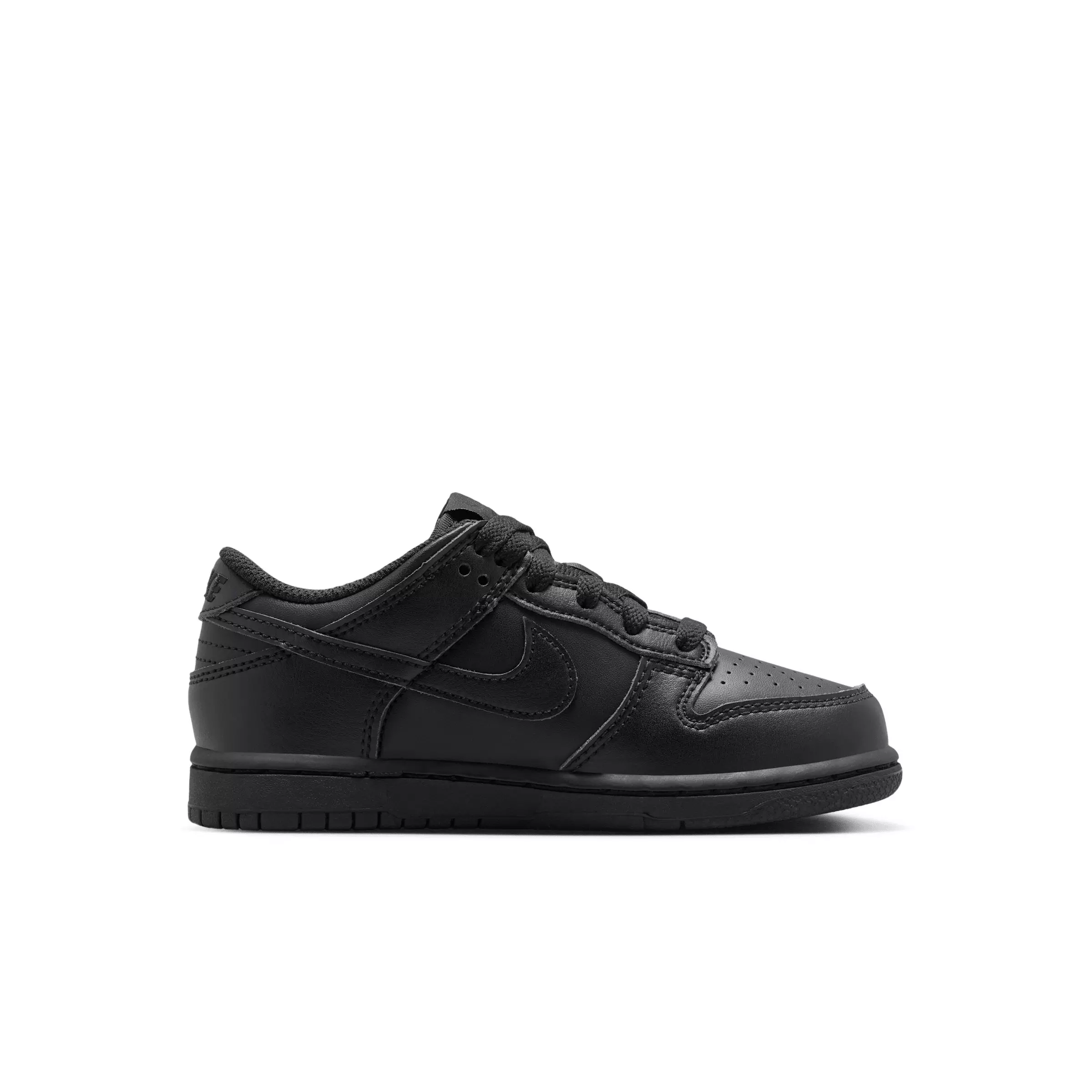 Nike Dunk Low "Black/Black/Black" Preschool Boys' Shoe - BLACK/BLACK/BLACK