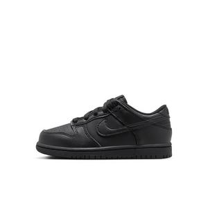 Nike Dunk Low "Black/Black/Black" Preschool Boys' Shoe