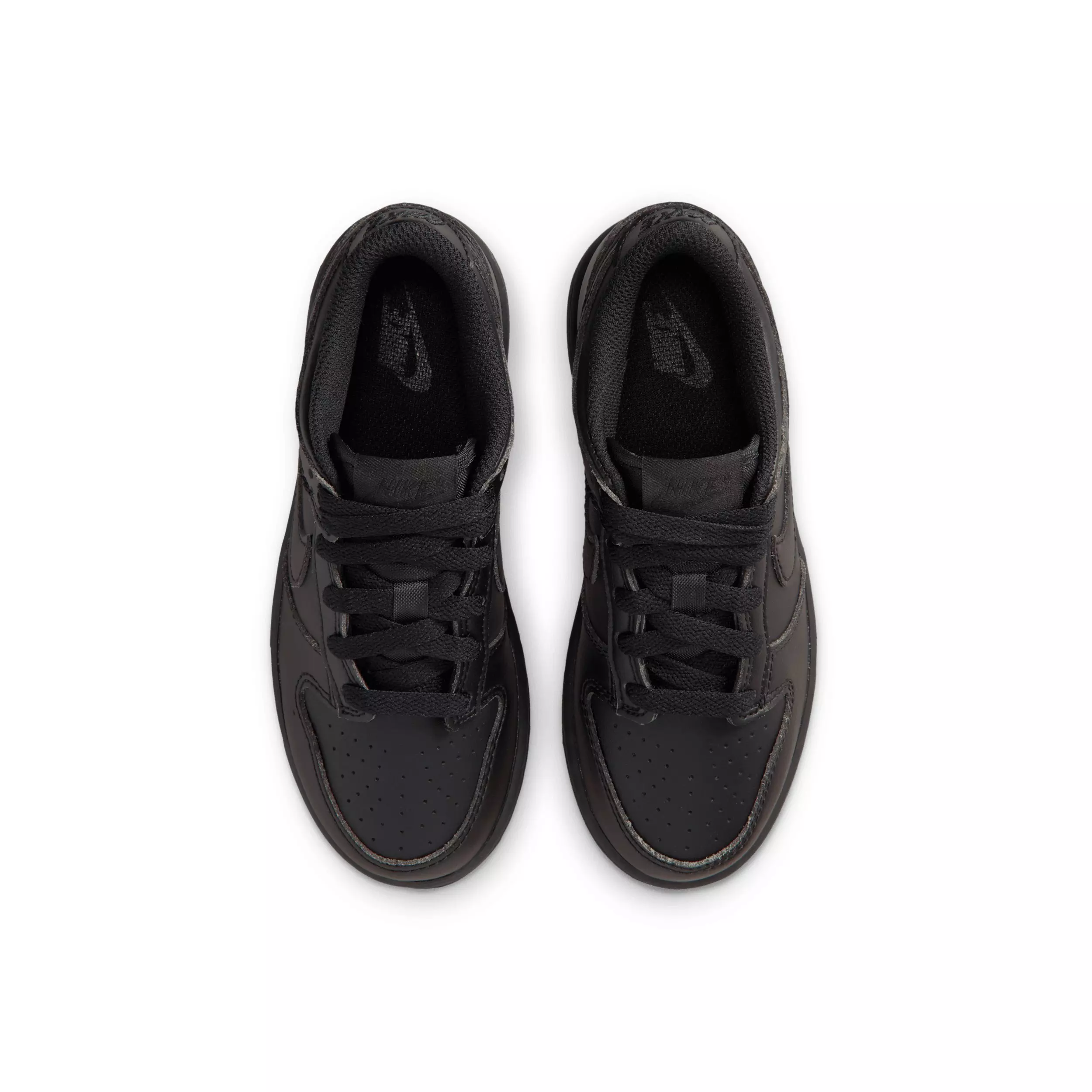 Nike Dunk Low "Black/Black/Black" Preschool Boys' Shoe - BLACK/BLACK/BLACK