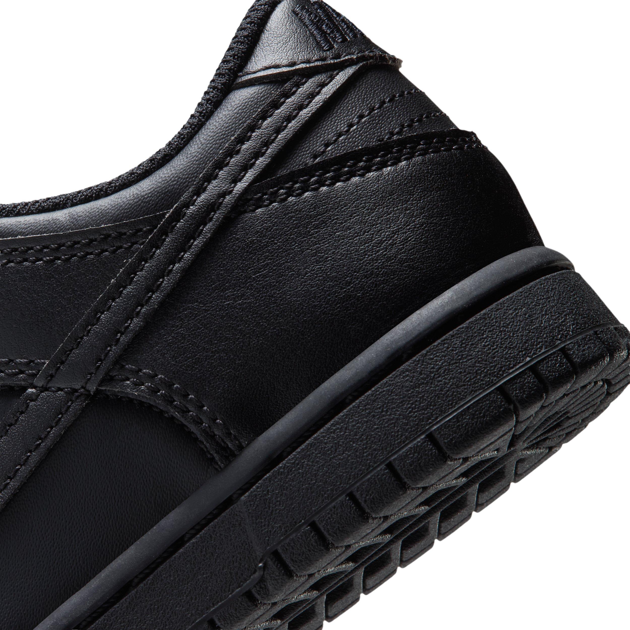 Nike Dunk Low Preschool Boys' "Black/Black/Black" Shoe