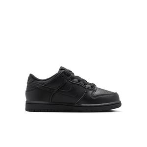 Nike Dunk Low "Black/Black/Black" Preschool Boys' Shoe
