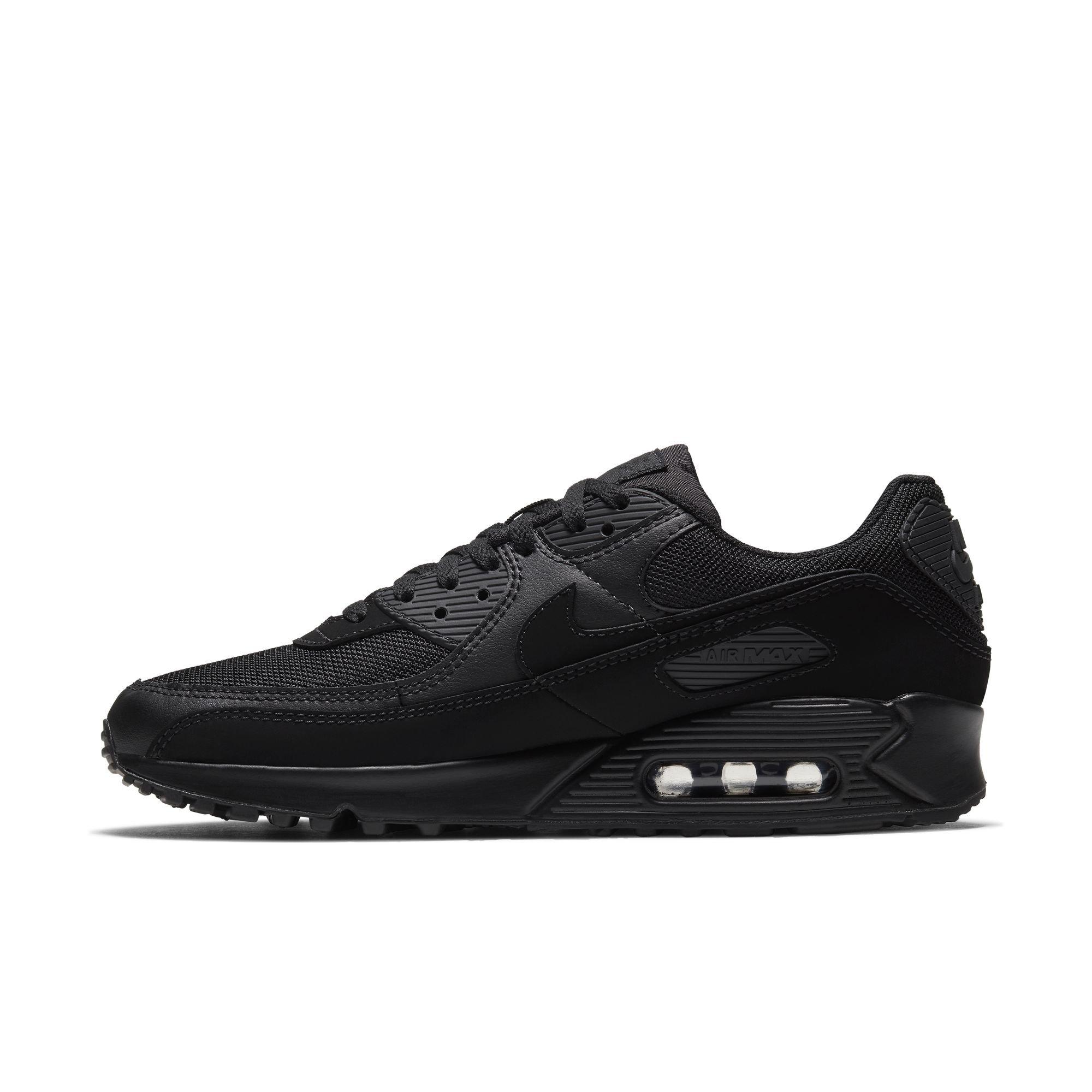 Nike Air Max 90 "Black" Men's Shoe - BLACK Thumbnail View 3