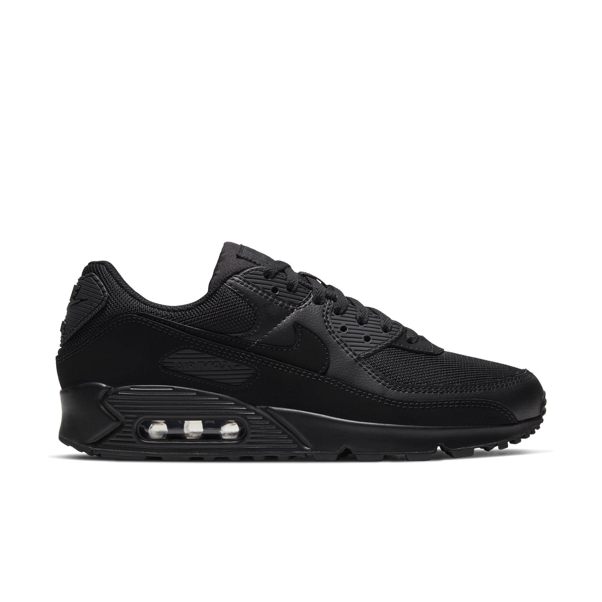 Купить кроссовки найк 90 мужские. Nike Air Max 90 Triple Black. Мужские кроссовки Nike Air Max 90. Nike Air Max 90 черные мужские. Кроссовки найк АИР Макс 90 мужские.