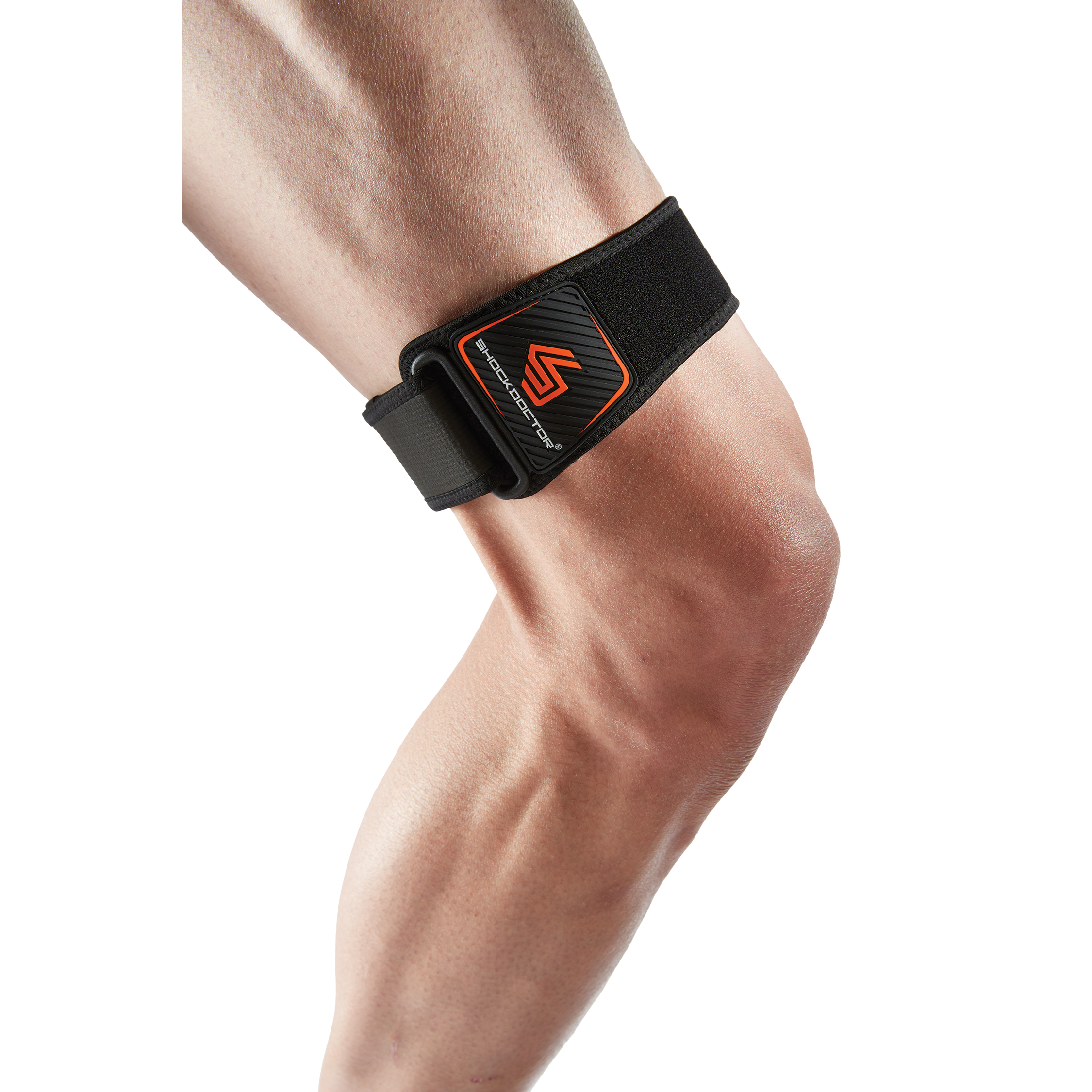 Shock Doctor Runner's Therapy Iliotibial Band - Black - BLACK
