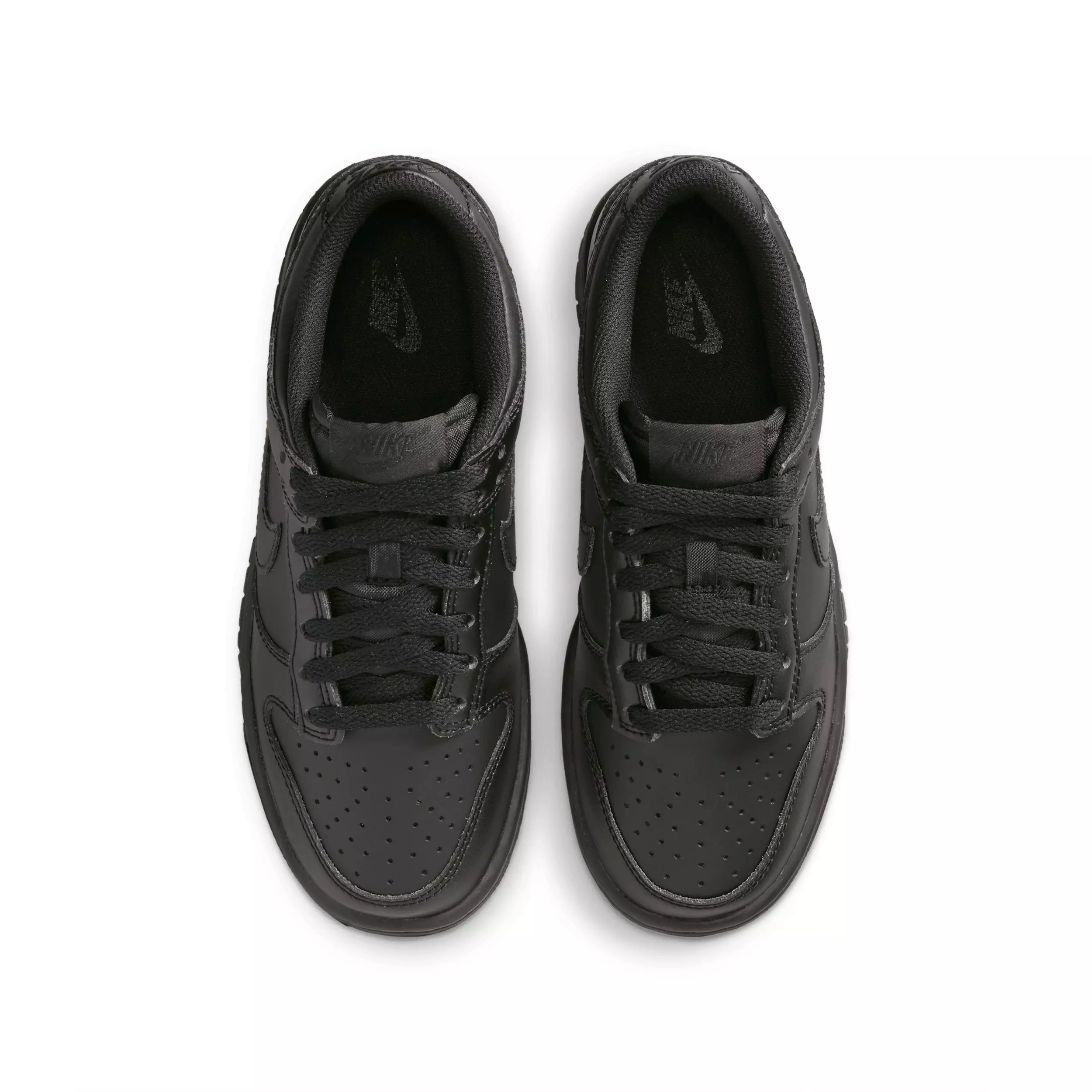 Nike Dunk Low "Black/Black/Black" Grade School Boys' Shoe - BLACK/BLACK/BLACK