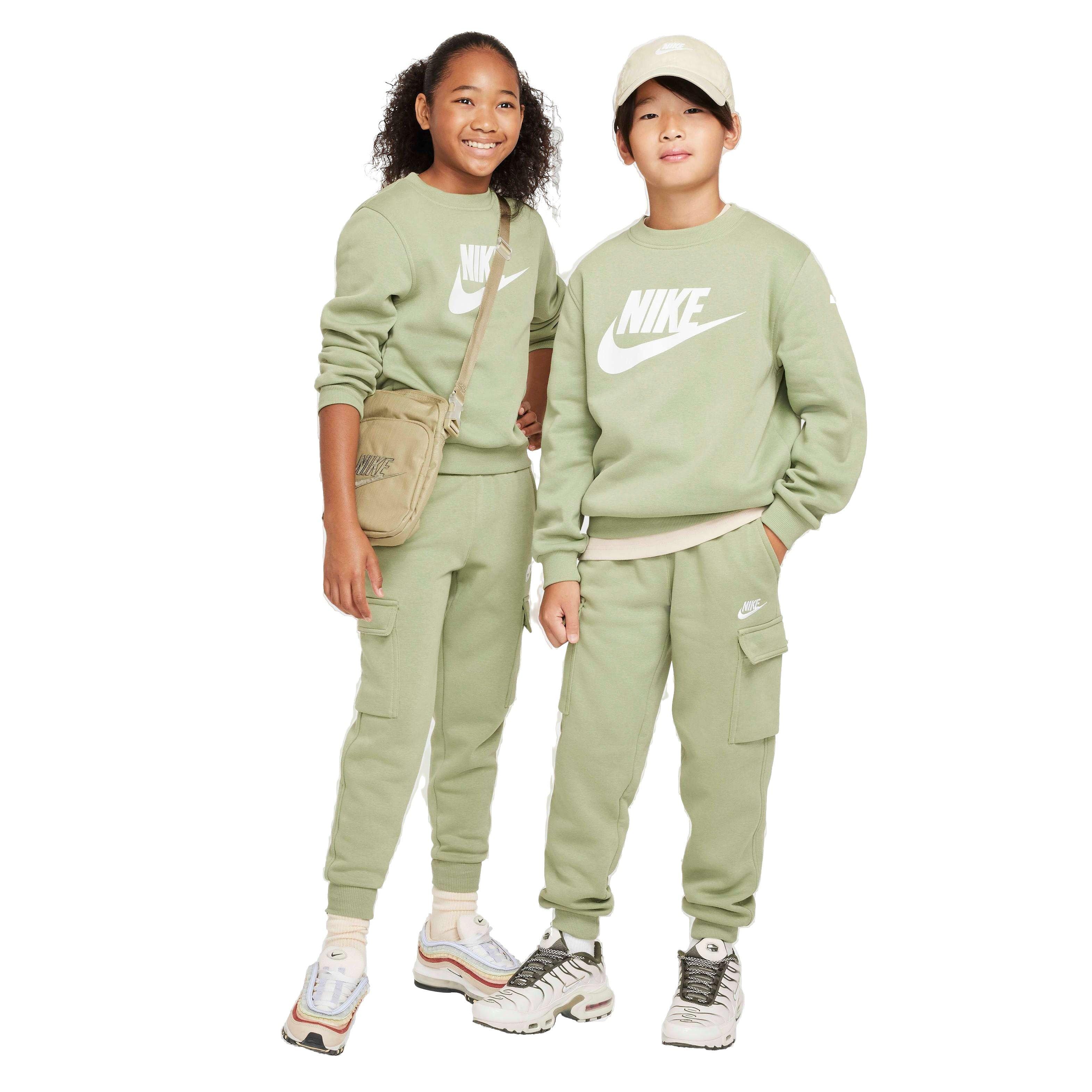 Nike Sportswear Club Fleece​ LBR Big Kids' Green Cargo Pants