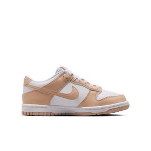 Nike Dunk Low "White/Shimmer/White/Shimmer" Grade School Girls' Shoe