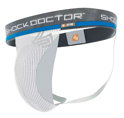 Shock Doctor Big Boys' Core Supporter with Cup Pocket - White - WHITE