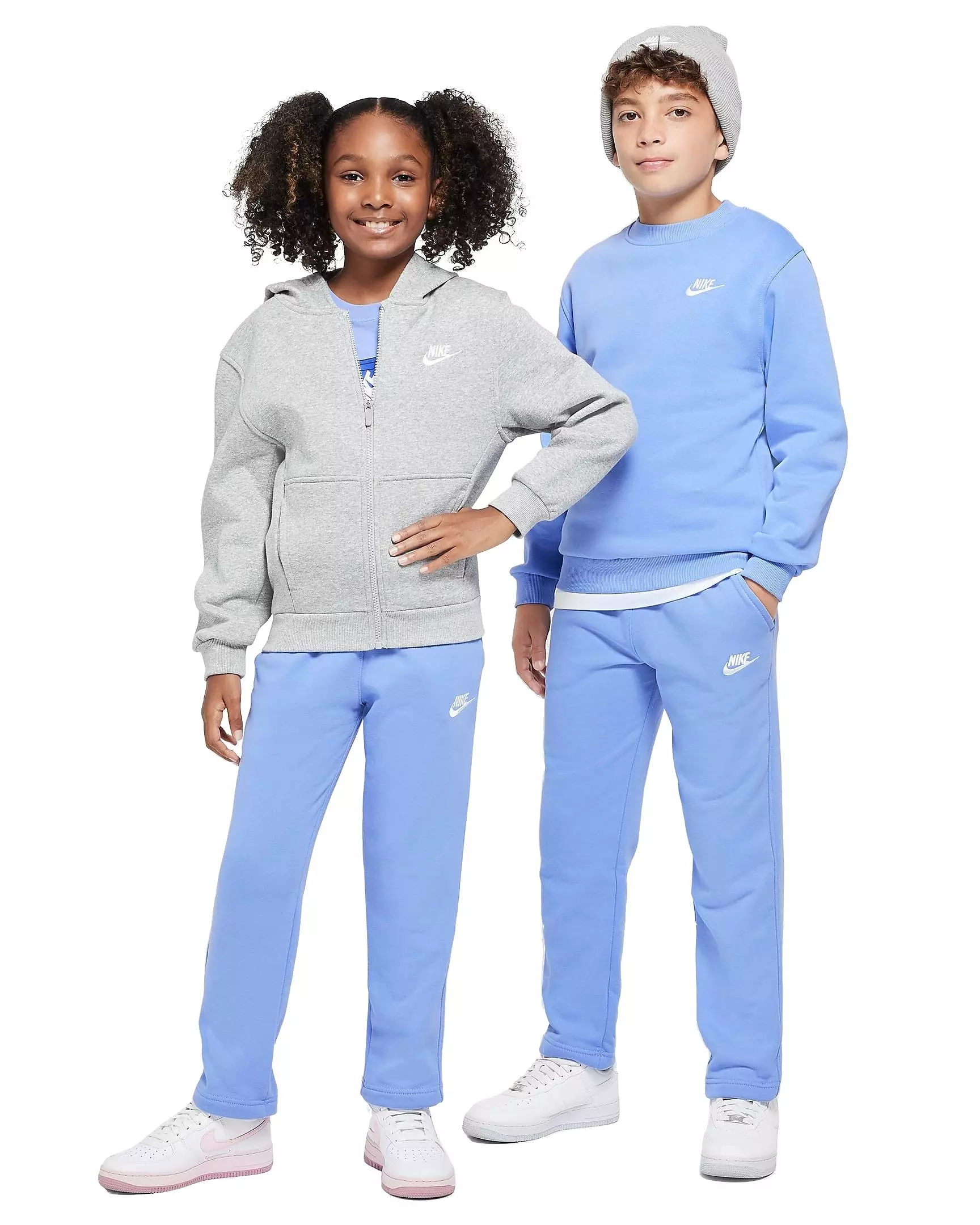Nike Big Kids' Sportswear Club Fleece Open-Hem Pants - ROYAL