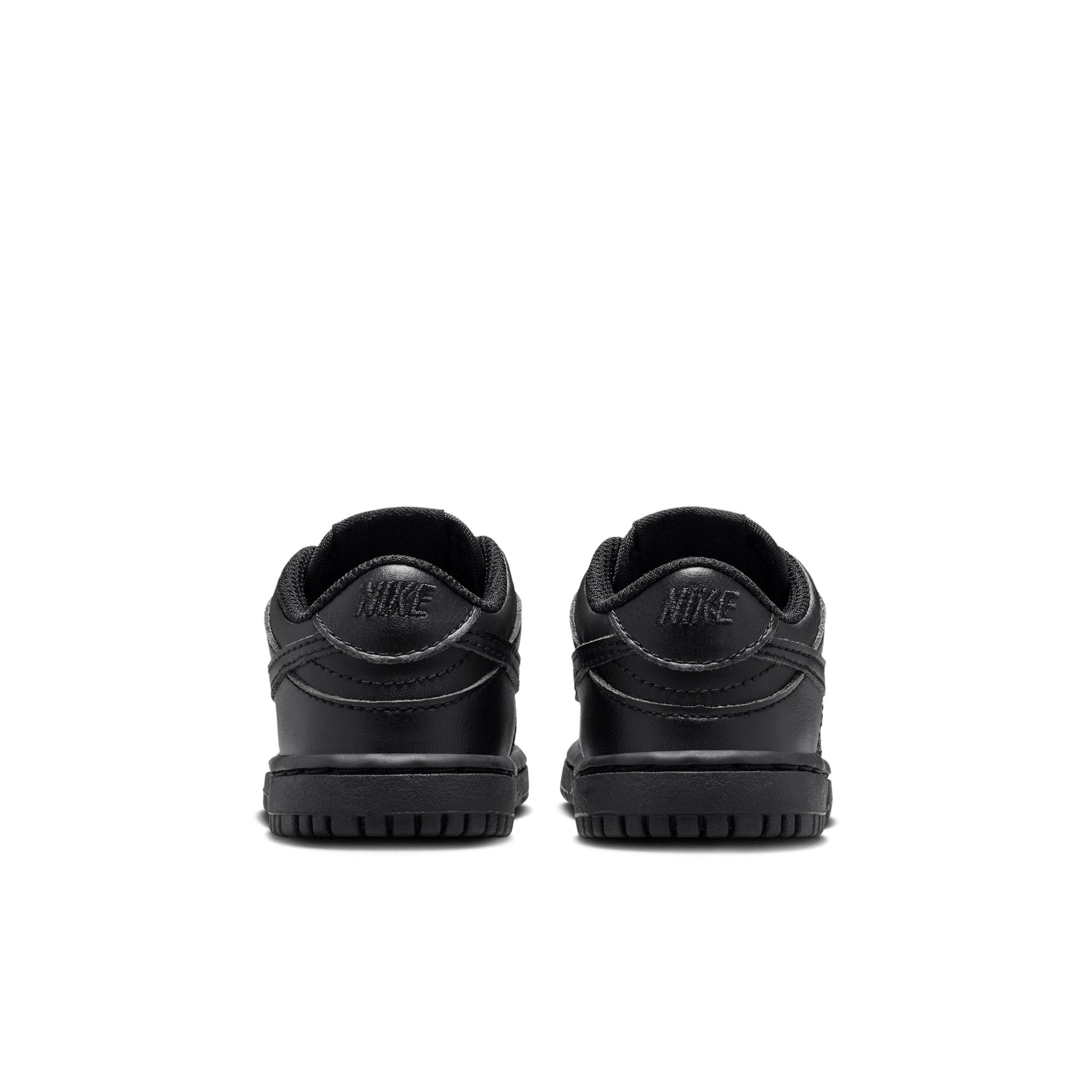 Nike Dunk Low "Black/Black/Black" Infant Boys' Shoe - BLACK/BLACK/BLACK Thumbnail View 5