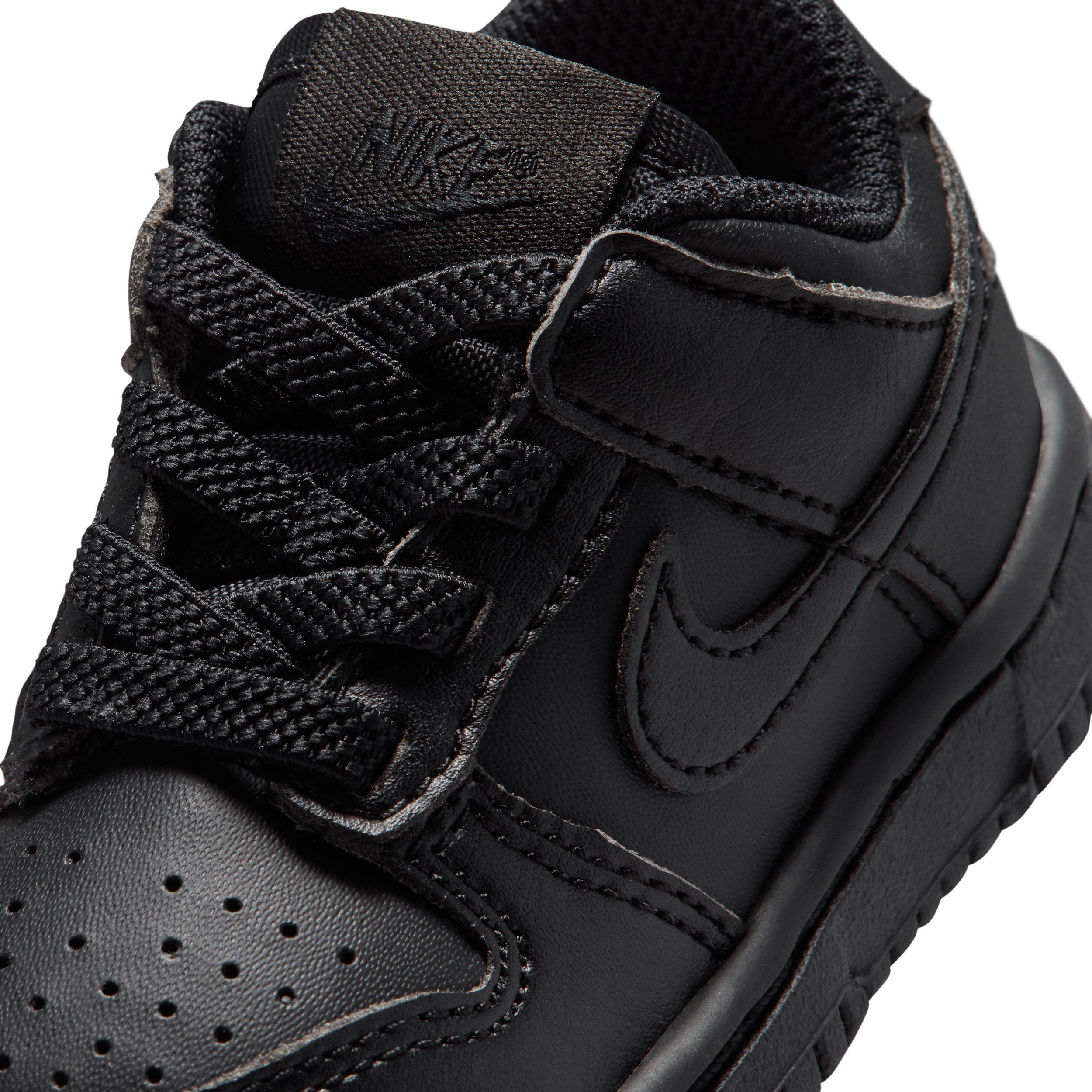 Nike Dunk Low "Black/Black/Black" Infant Boys' Shoe - BLACK/BLACK/BLACK Thumbnail View 7