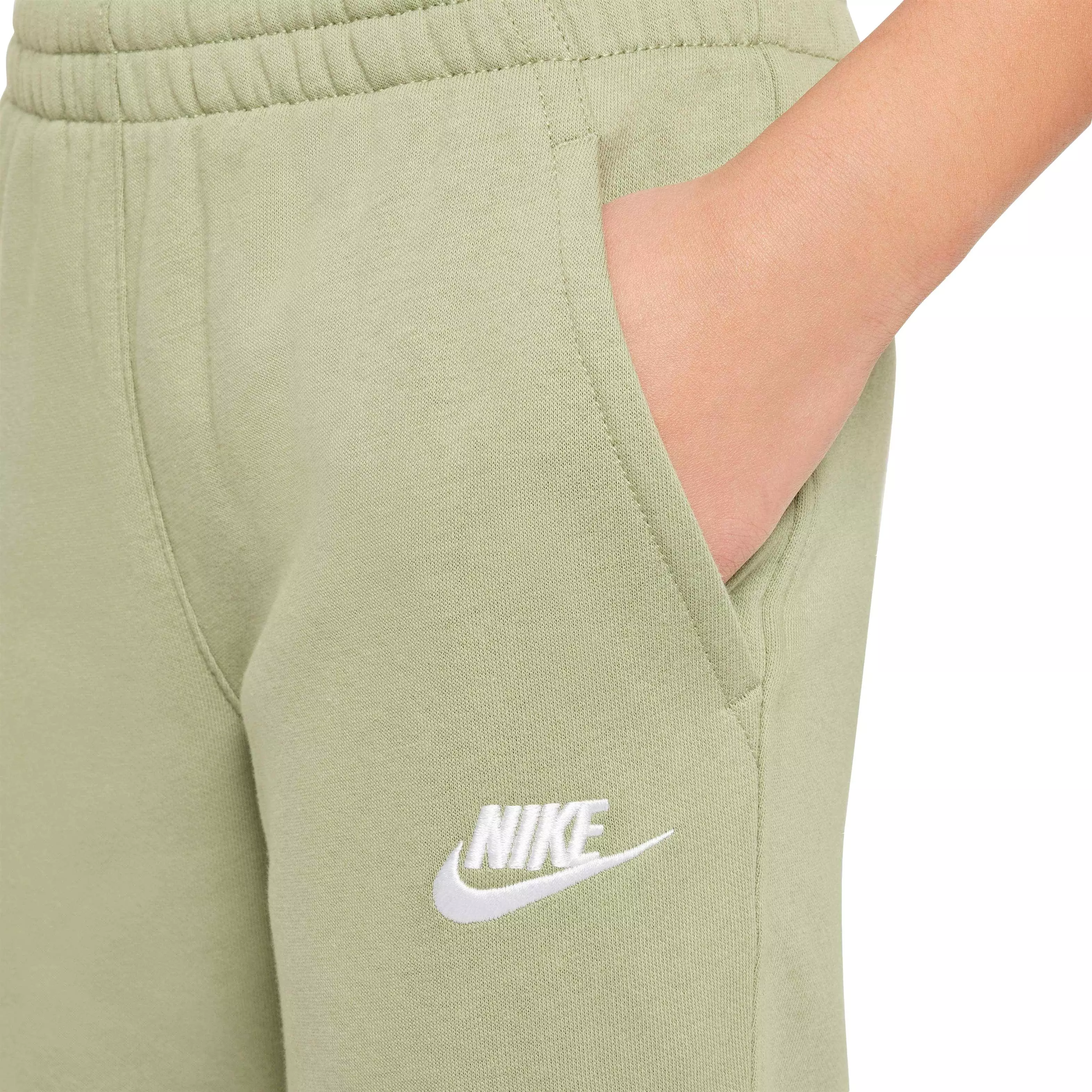 Nike Big Kids' Sportswear Club Fleece LBR Joggers - GREEN
