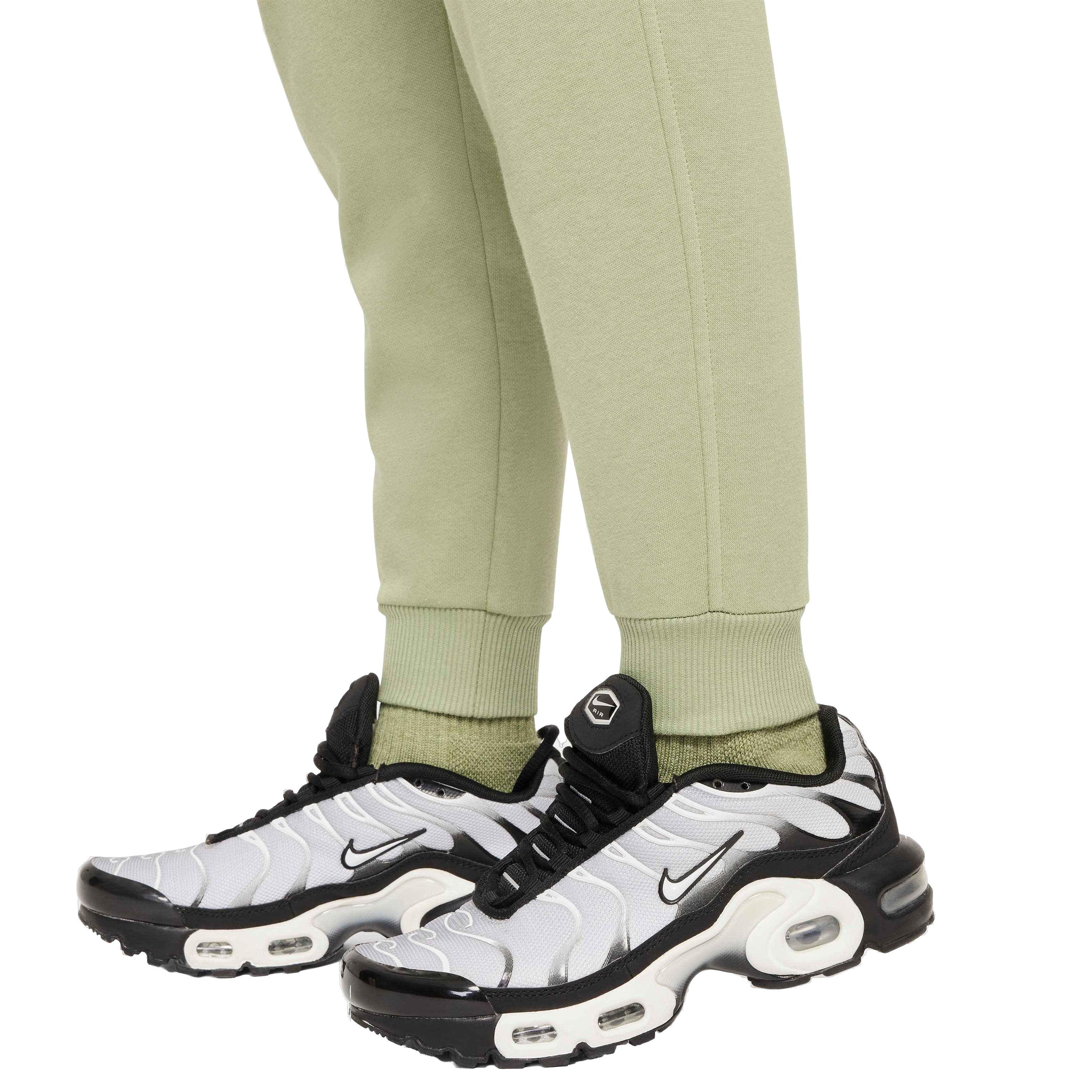 Nike Big Kids' Sportswear Club Fleece LBR Joggers - GREEN Thumbnail View 6