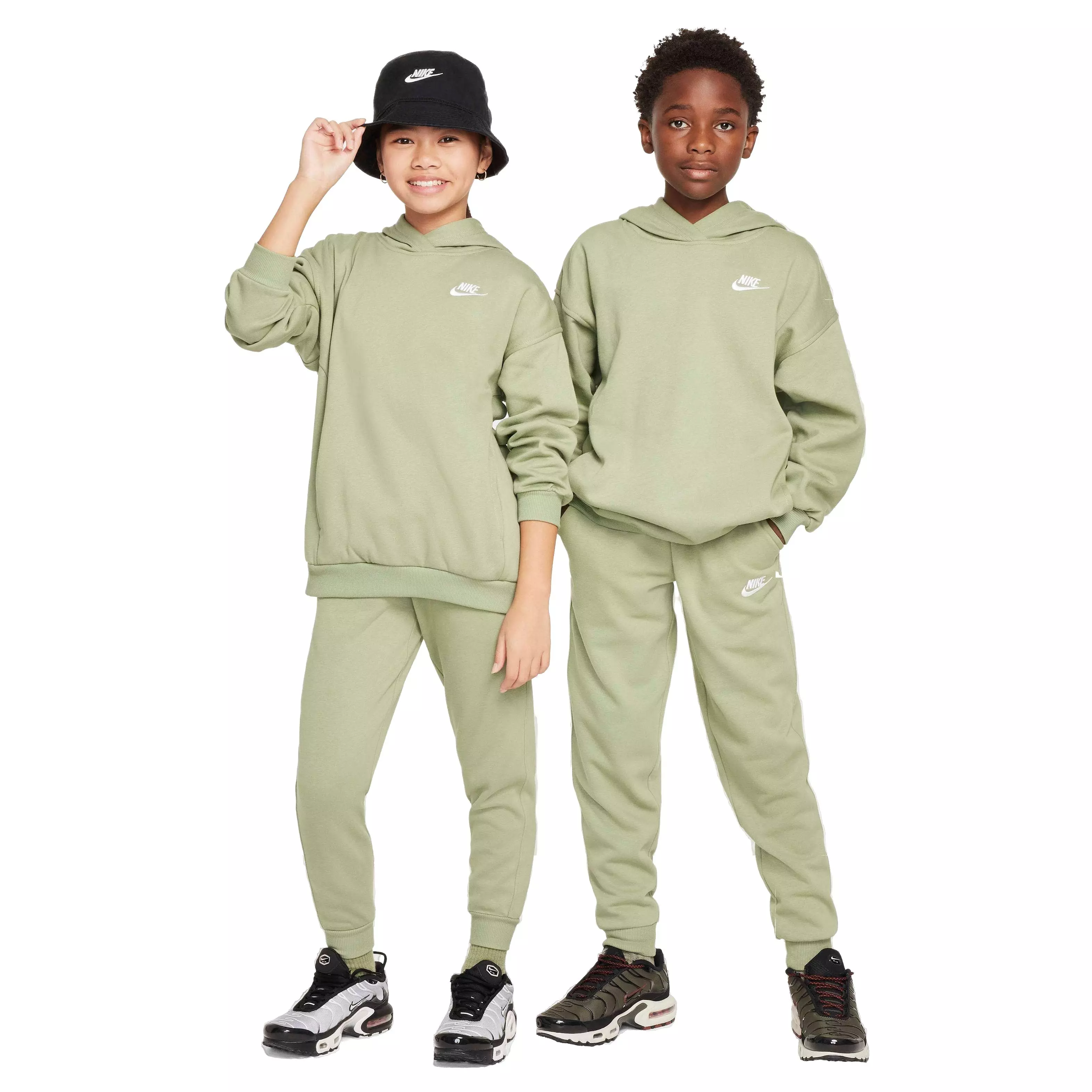 Nike Big Kids' Sportswear Club Fleece LBR Joggers - GREEN