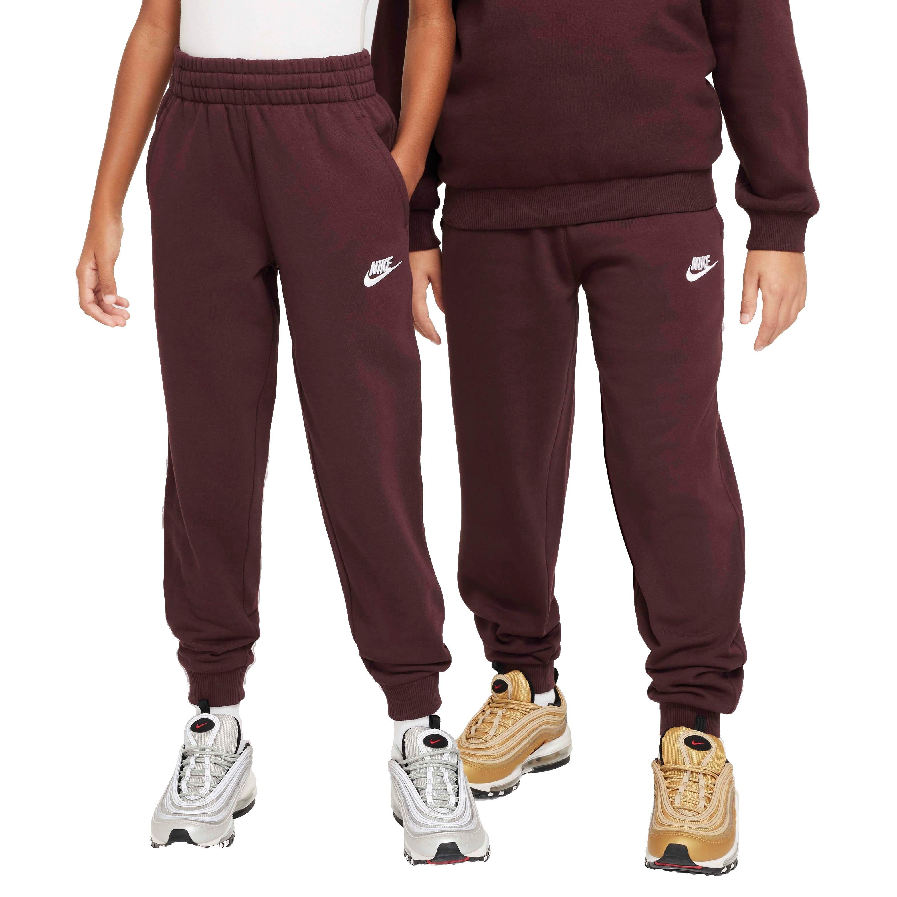 Nike Big Kids' Sportswear Club Fleece LBR Joggers - BURGUNDY Thumbnail View 1