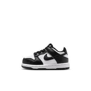 Nike Dunk Low "White/White/Black" Infant Boys' Shoe - WHITE/WHITE/BLACK