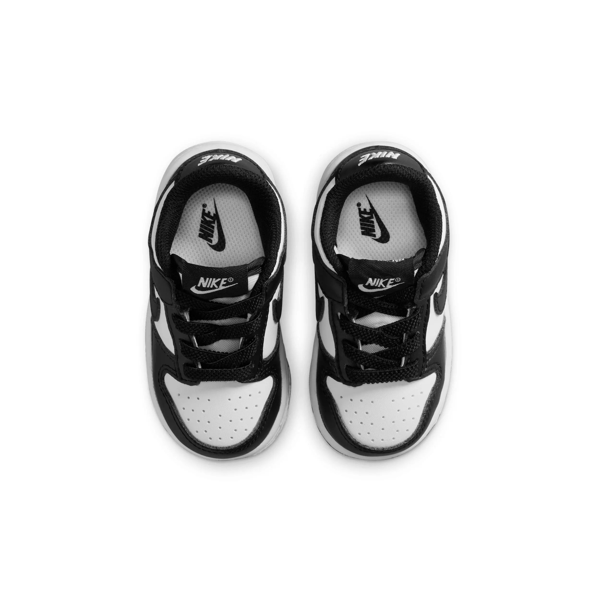Nike Dunk Low "White/White/Black" Infant Boys' Shoe - WHITE/WHITE/BLACK