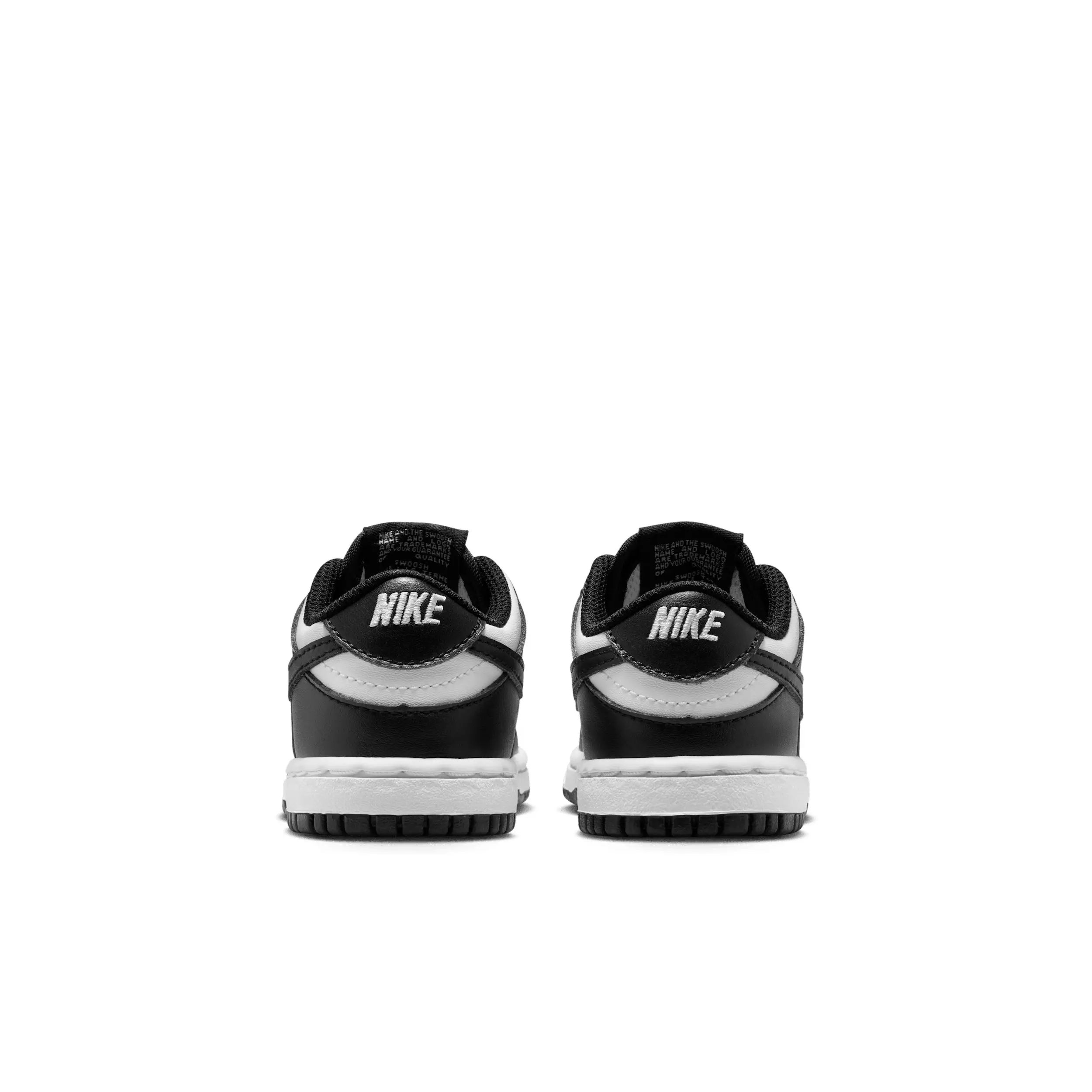 Nike Dunk Low "White/White/Black" Infant Boys' Shoe - WHITE/WHITE/BLACK