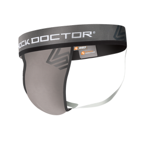 Shock Doctor Men's Core Supporter with Soft Cup - Grey - GREY