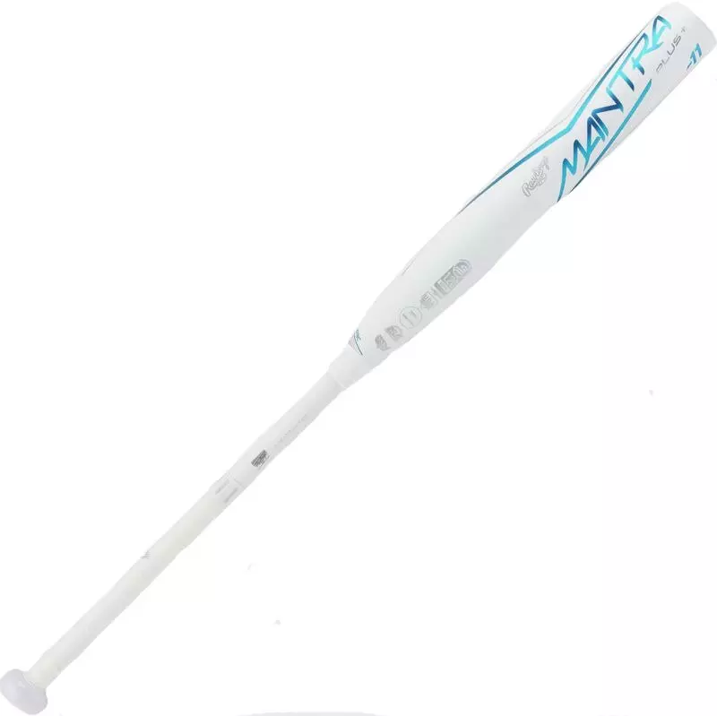 Rawlings Mantra Plus Fastpitch Softball Bat (-11) 2023 - WHITE