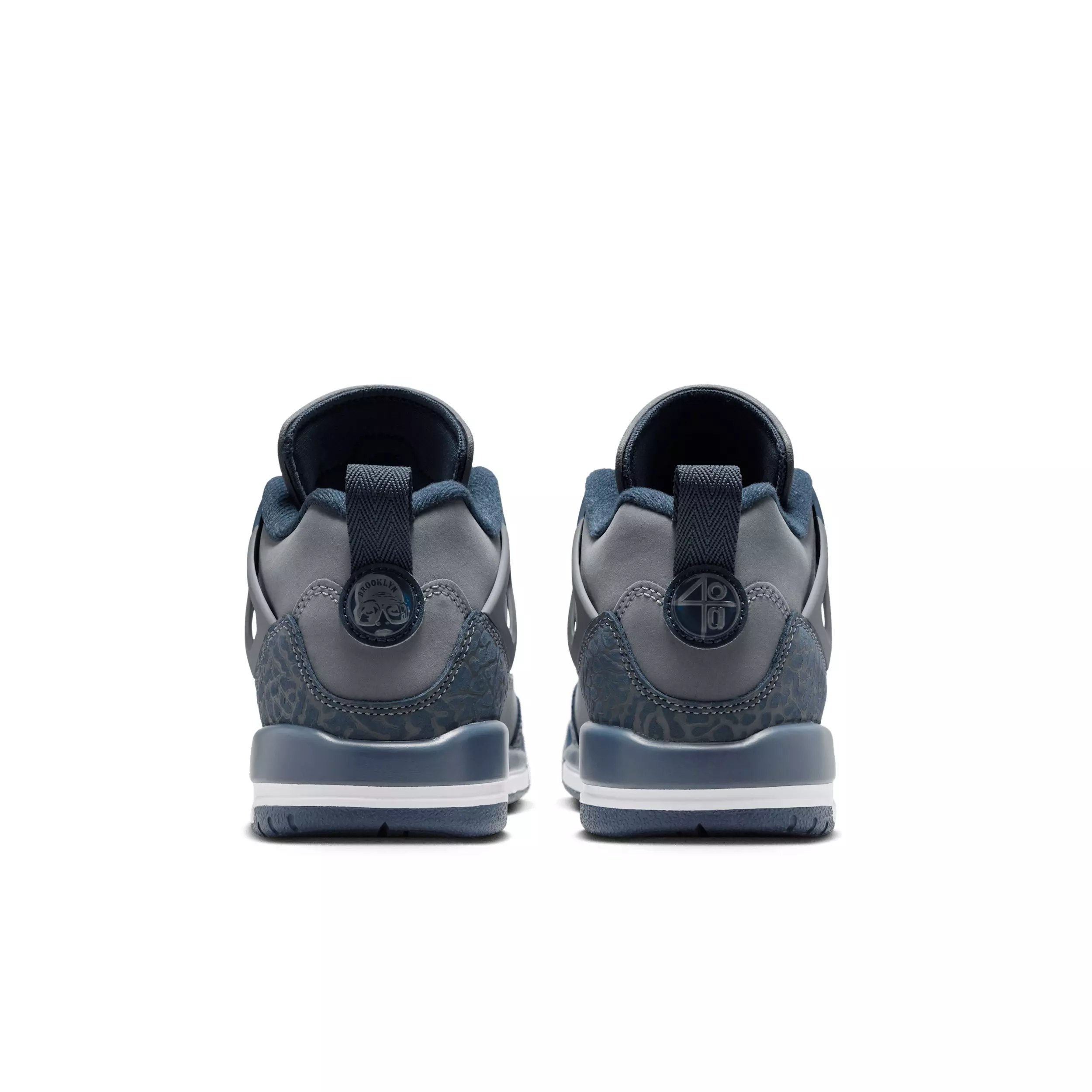Jordan Spizike Low "Flint/University Blue/White/Navy" Grade School Boys' Shoe - FLINT/BLUE/WHITE/NAVY