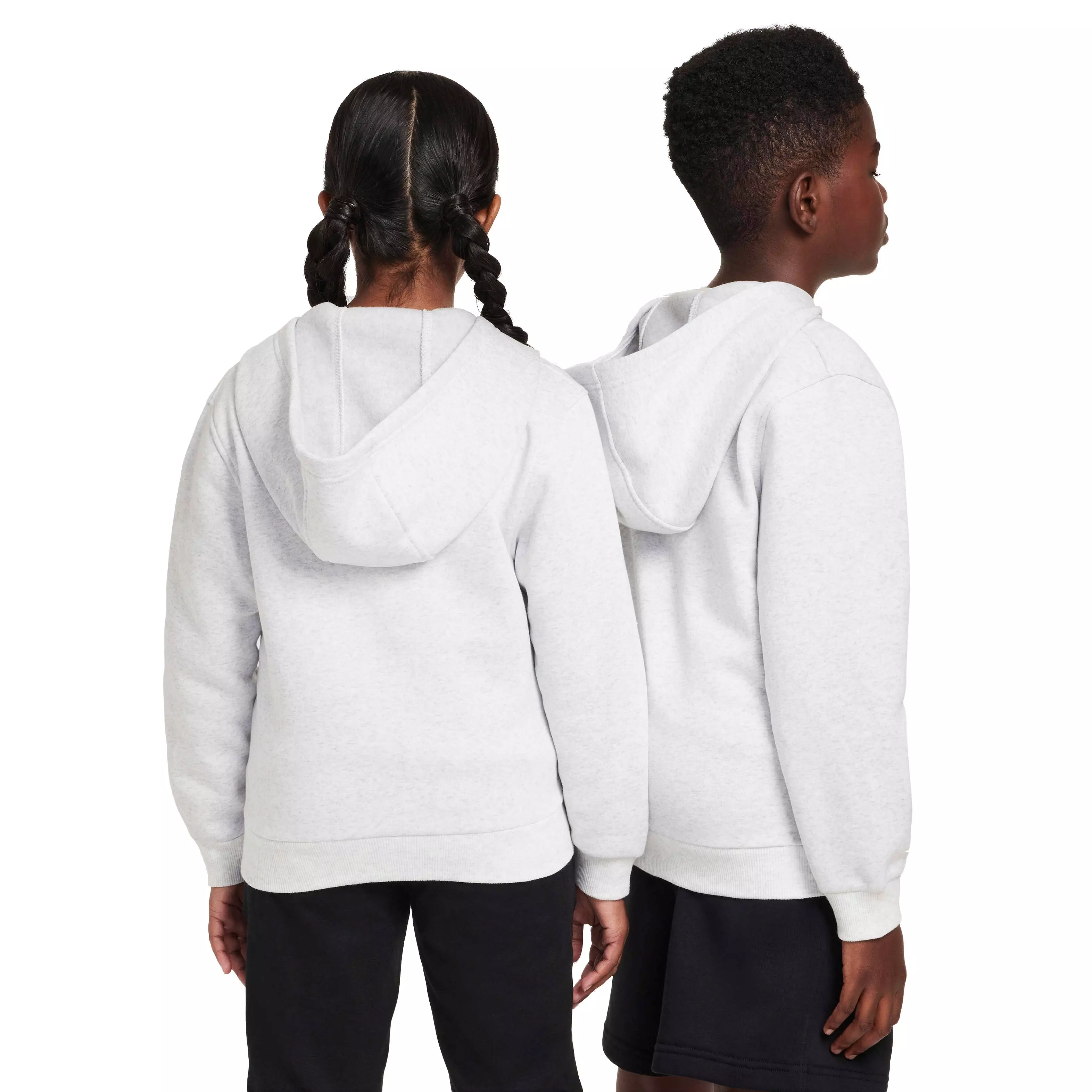 Nike Big Kids' Sportswear Club Fleece Full-Zip Jacket - CREAM