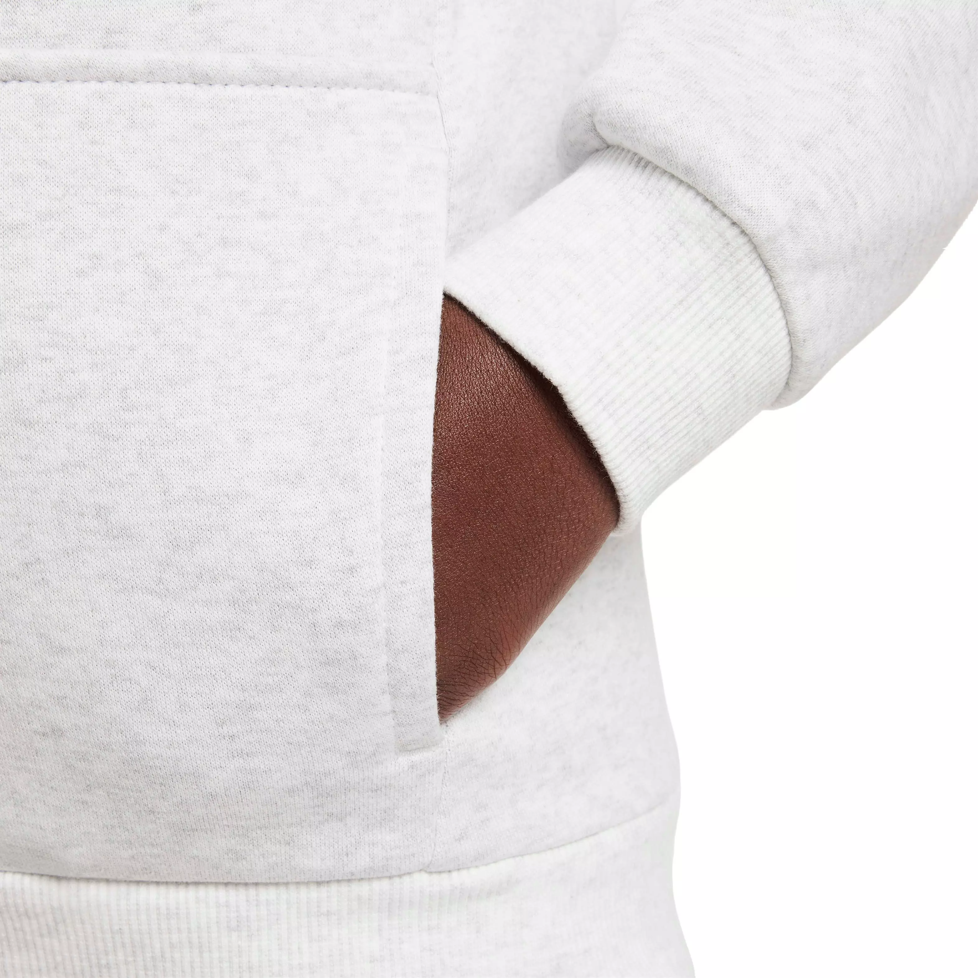 Nike Big Kids' Sportswear Club Fleece Full-Zip Jacket - CREAM