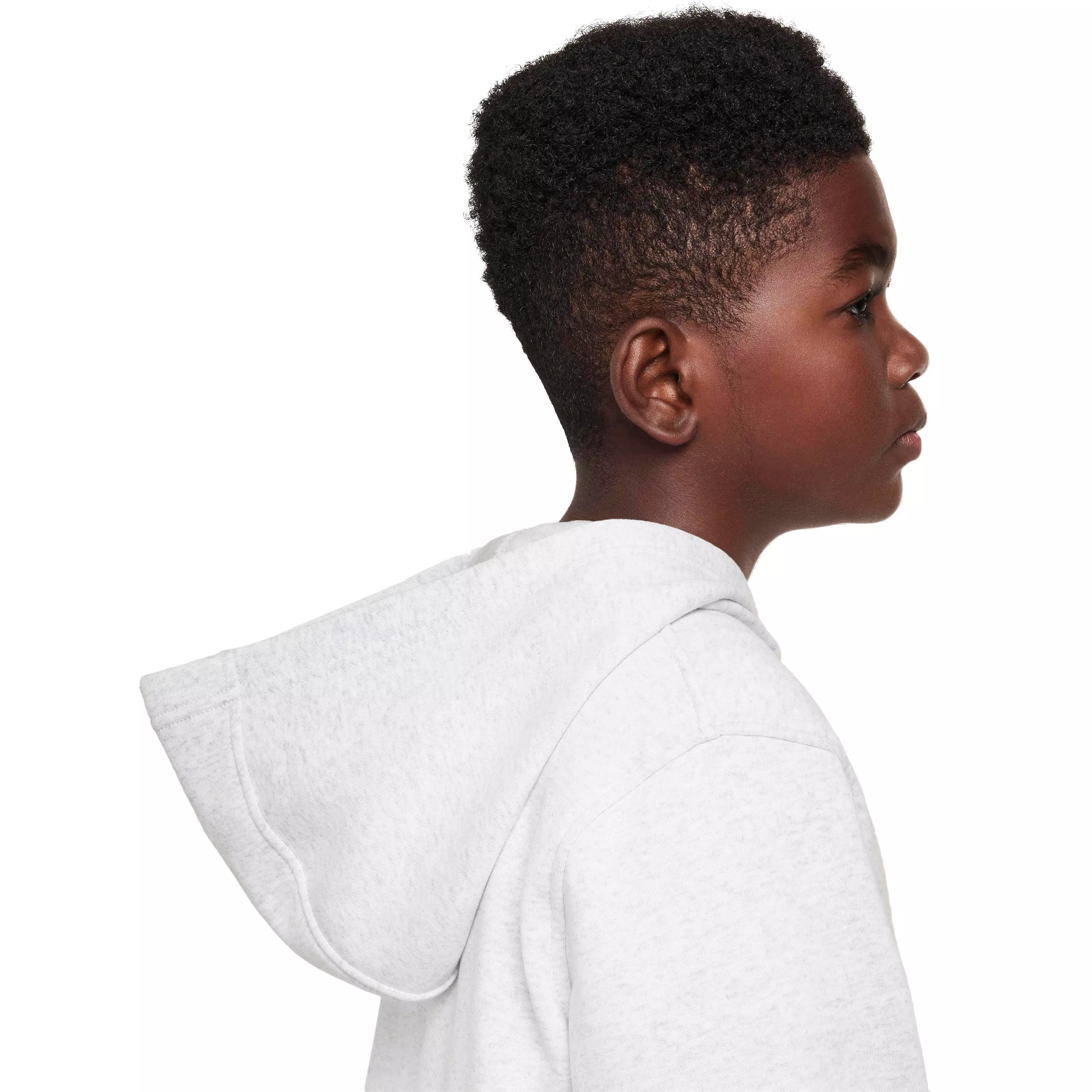 Nike Big Kids' Sportswear Club Fleece Full-Zip Jacket - CREAM