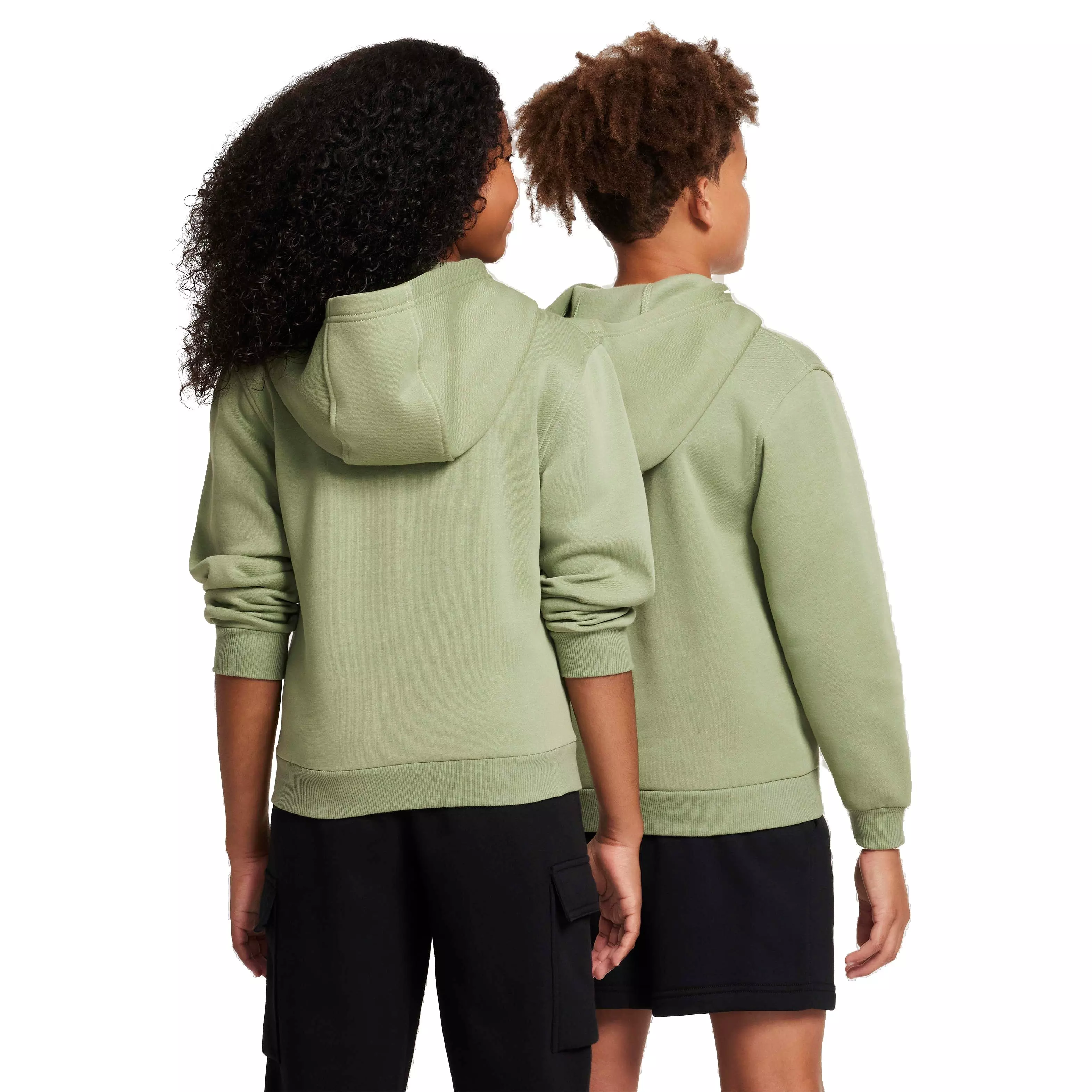 Nike Big Kids' Sportswear Club Fleece Full-Zip Jacket - GREEN
