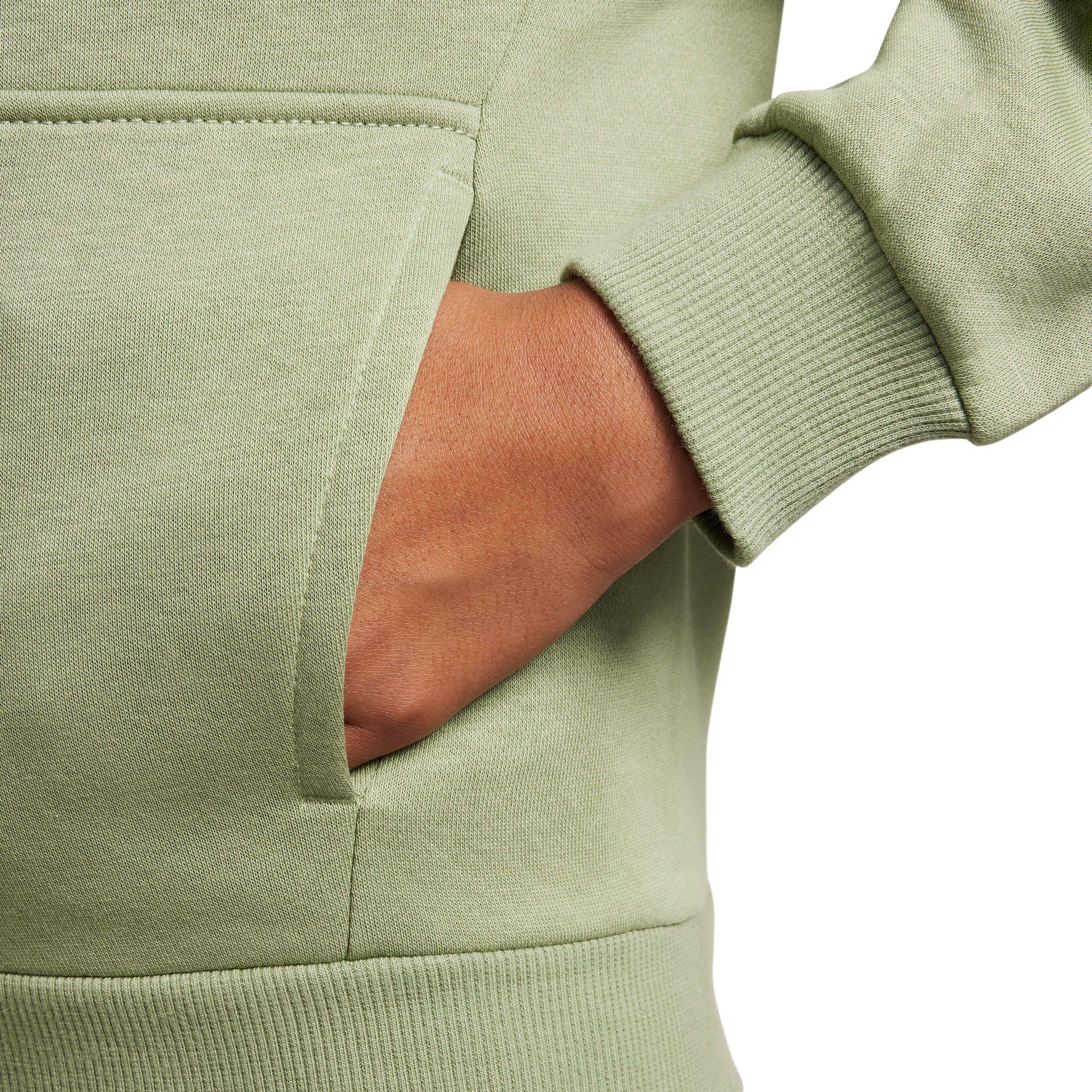 Nike Big Kids' Sportswear Club Fleece Full-Zip Jacket - GREEN Thumbnail View 5