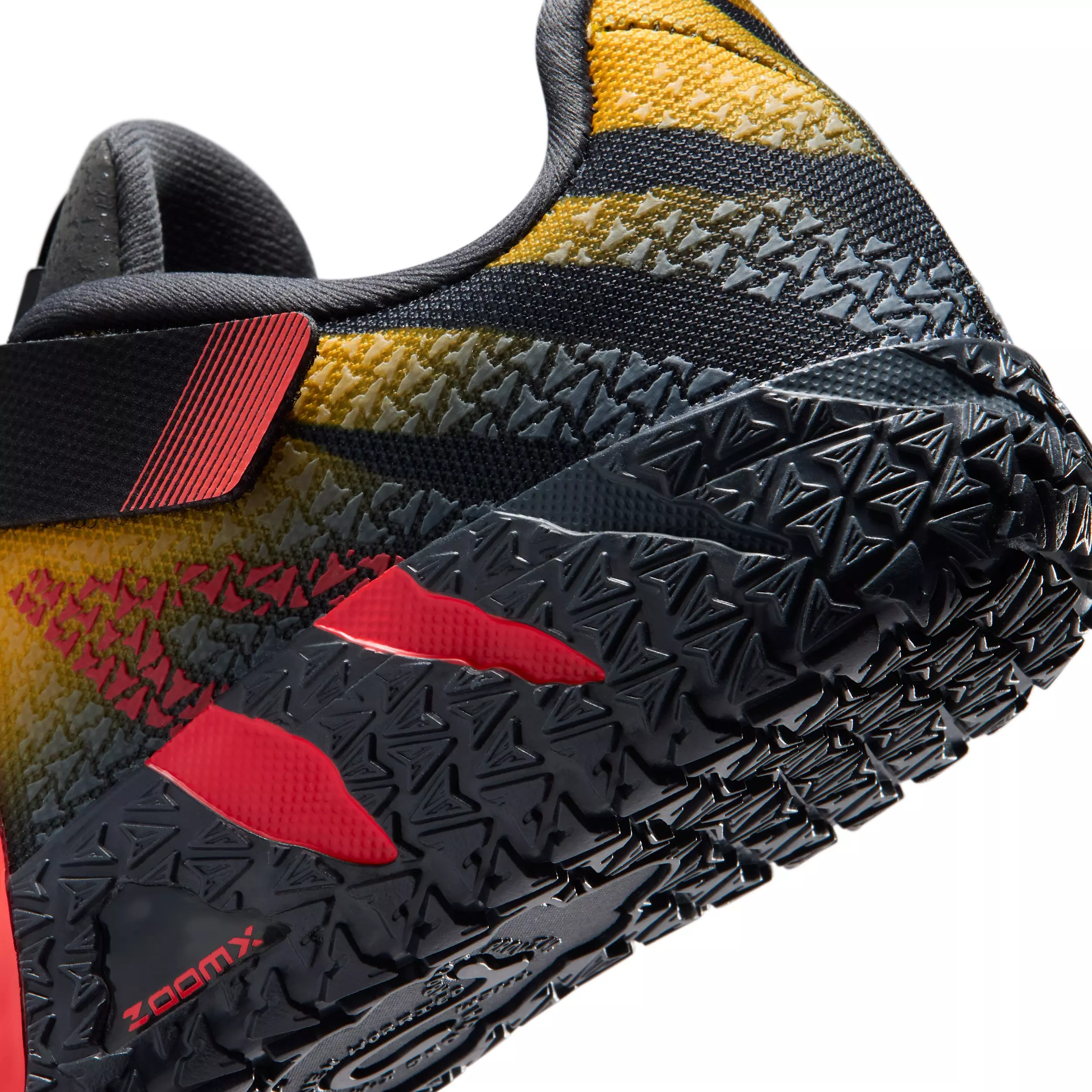 Nike Ja 3 "Explorer" Preschool Kids' Basketball Shoe - ANTHRACITE/YELLOW/CRIMSON