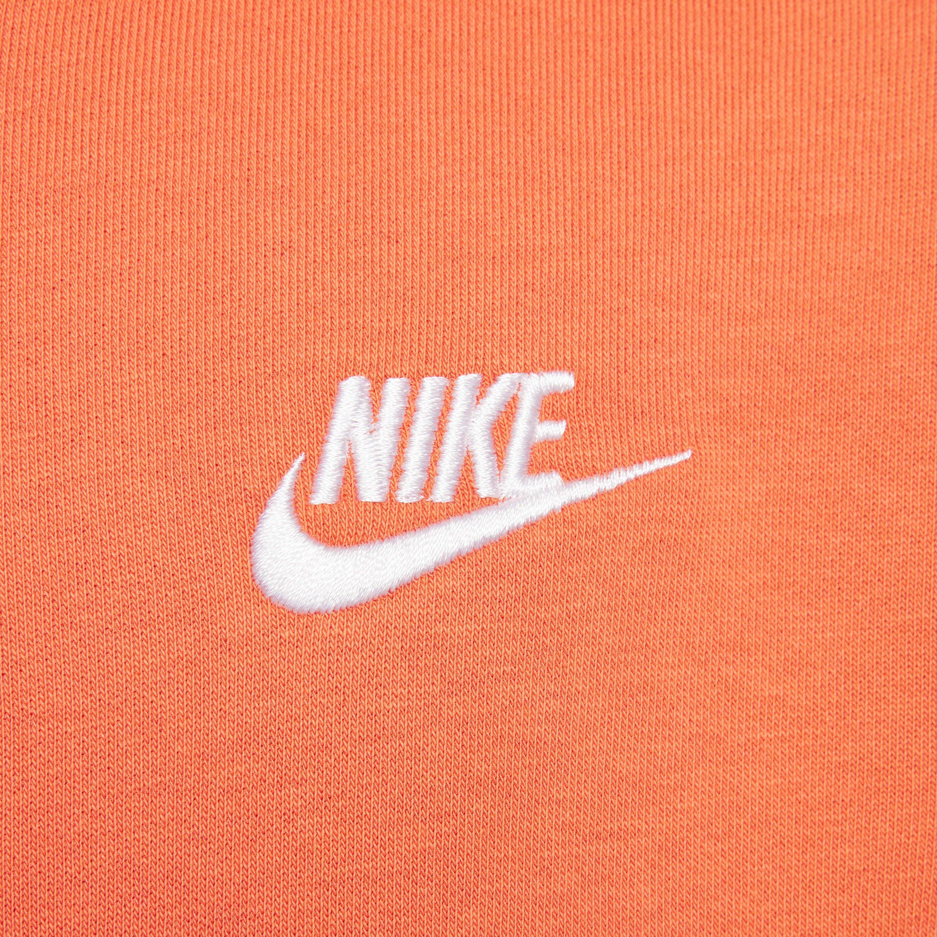 Nike Sportswear Club Fleece Big Kids' Pullover Coral Hoodie