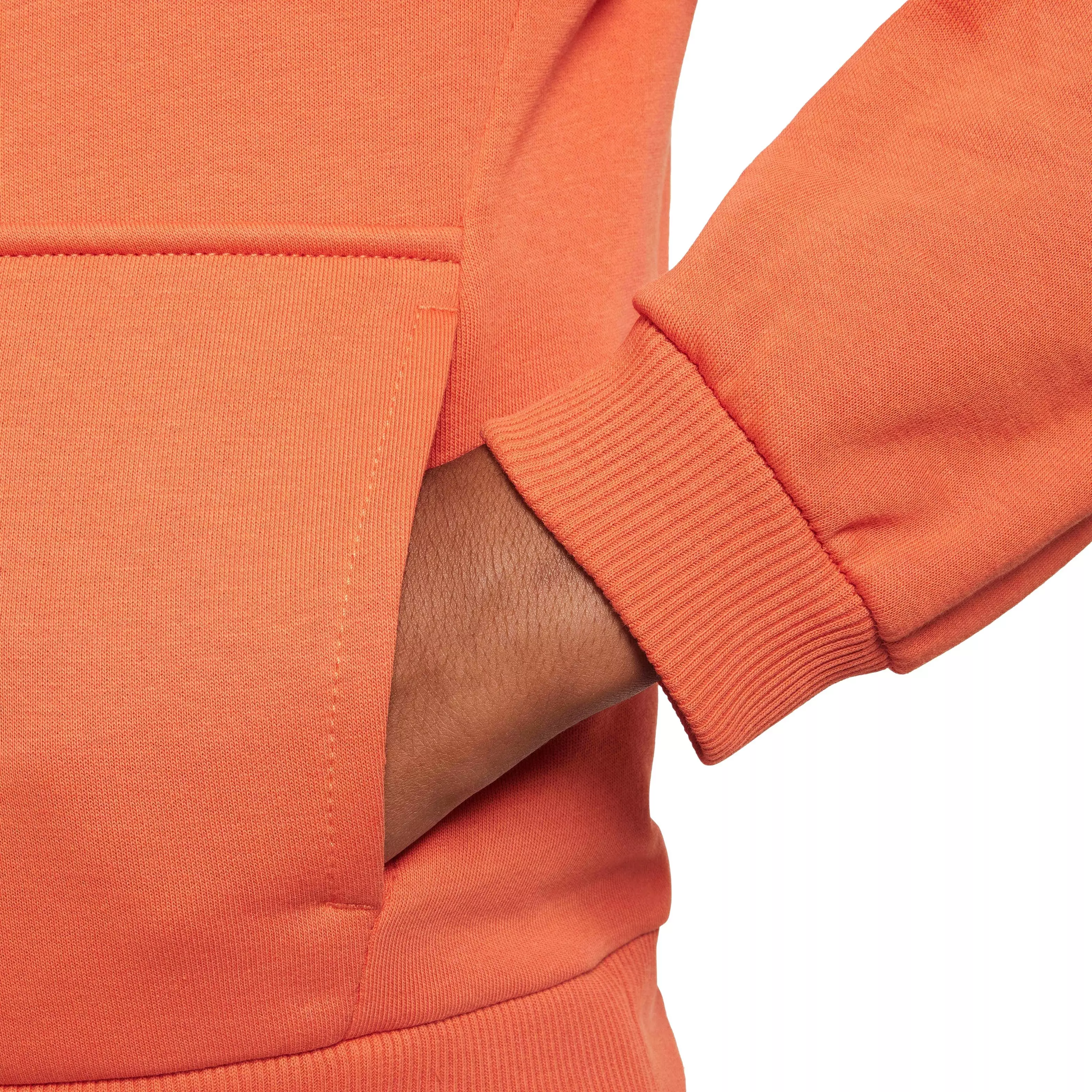 Nike Big Kids' Sportswear Club Fleece Pullover Hoodie - CORAL