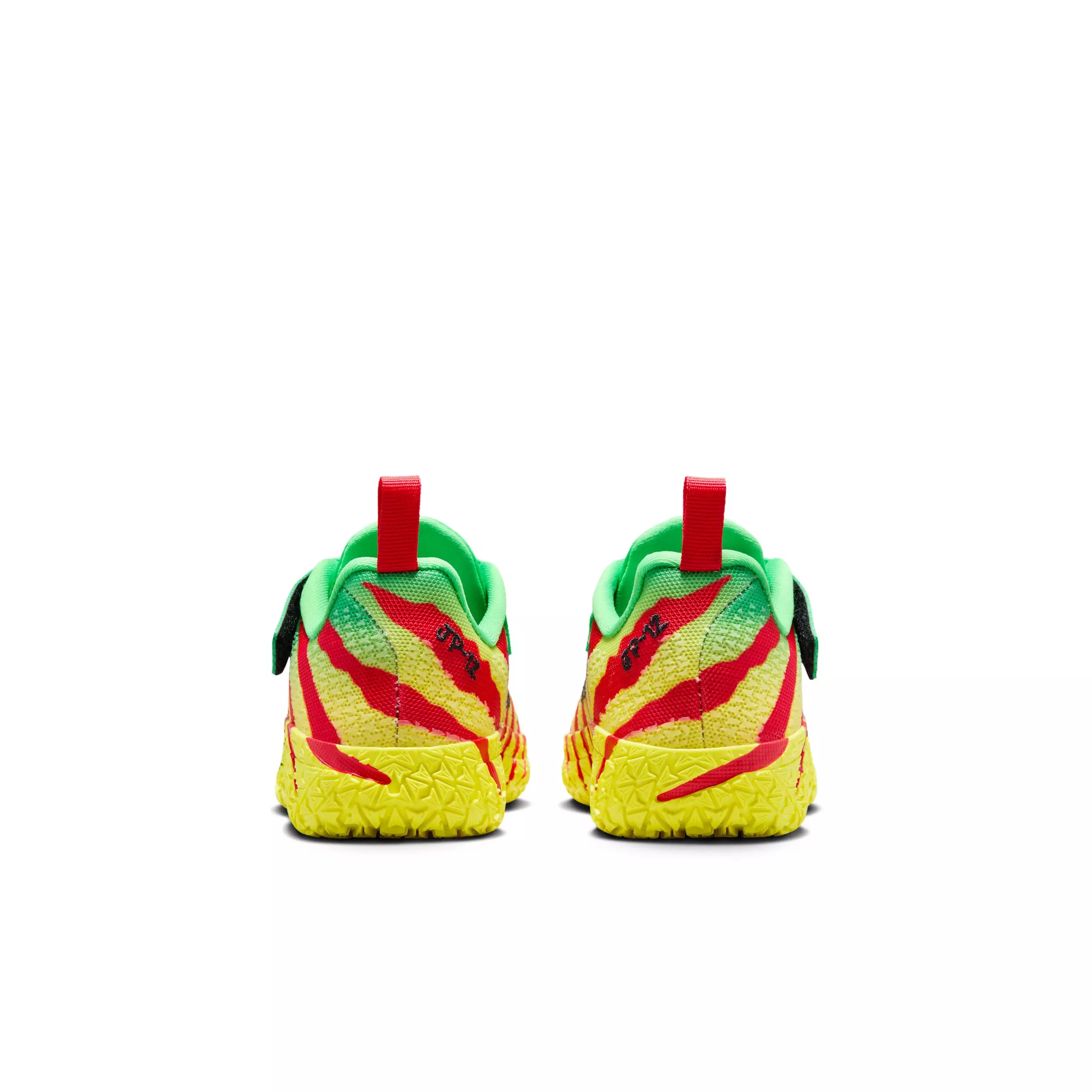 Nike Ja 3 "Raptor" Preschool Kids' Basketball Shoe - GREEN/RED/YELLOW/BLACK